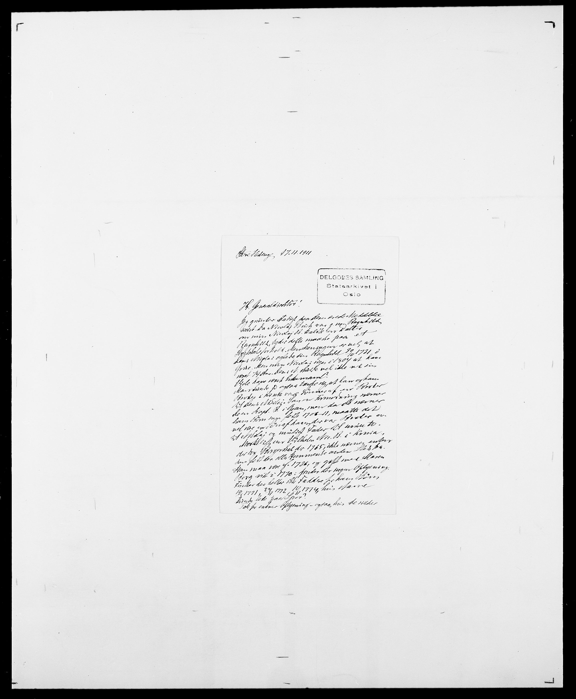 Delgobe, Charles Antoine - samling, AV/SAO-PAO-0038/D/Da/L0007: Buaas - Caphengst, p. 19