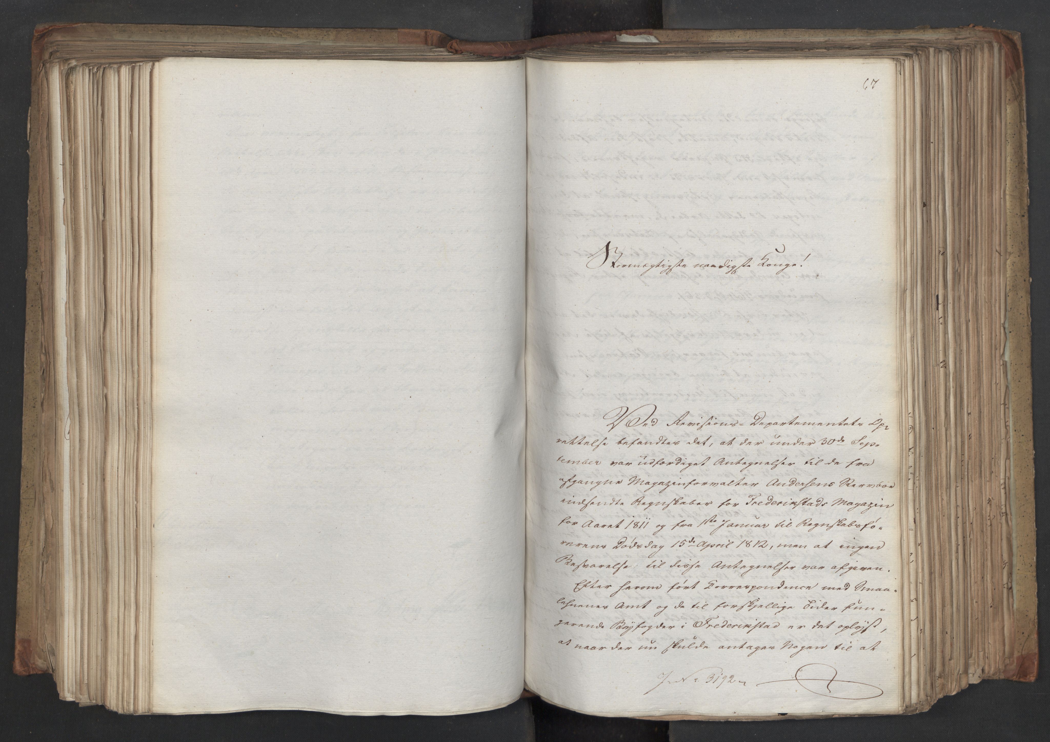 Statsrådsavdelingen i Stockholm, RA/S-1003/D/Da/L0045: Regjeringsinnstillinger nr. 3067-3307, 1826, p. 334