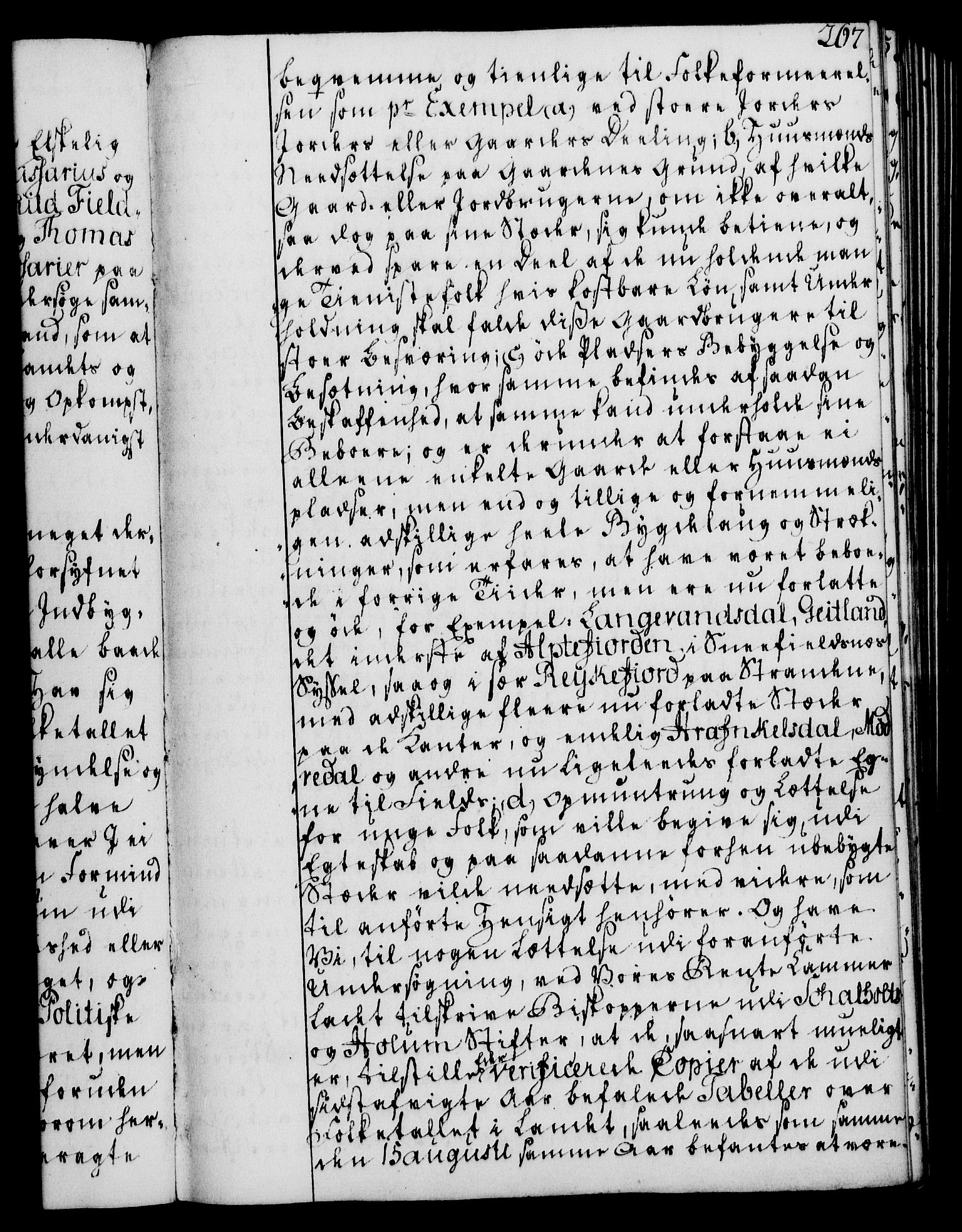 Rentekammeret, Kammerkanselliet, RA/EA-3111/G/Gg/Ggi/L0003: Norsk instruksjonsprotokoll med register (merket RK 53.36), 1751-1775, p. 267