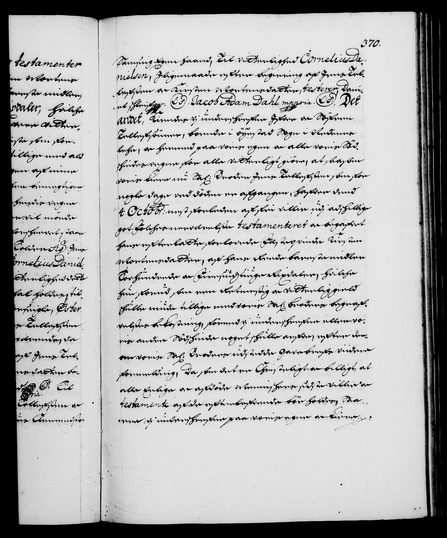 Danske Kanselli 1572-1799, AV/RA-EA-3023/F/Fc/Fca/Fcaa/L0013: Norske registre (mikrofilm), 1681-1684, p. 370a