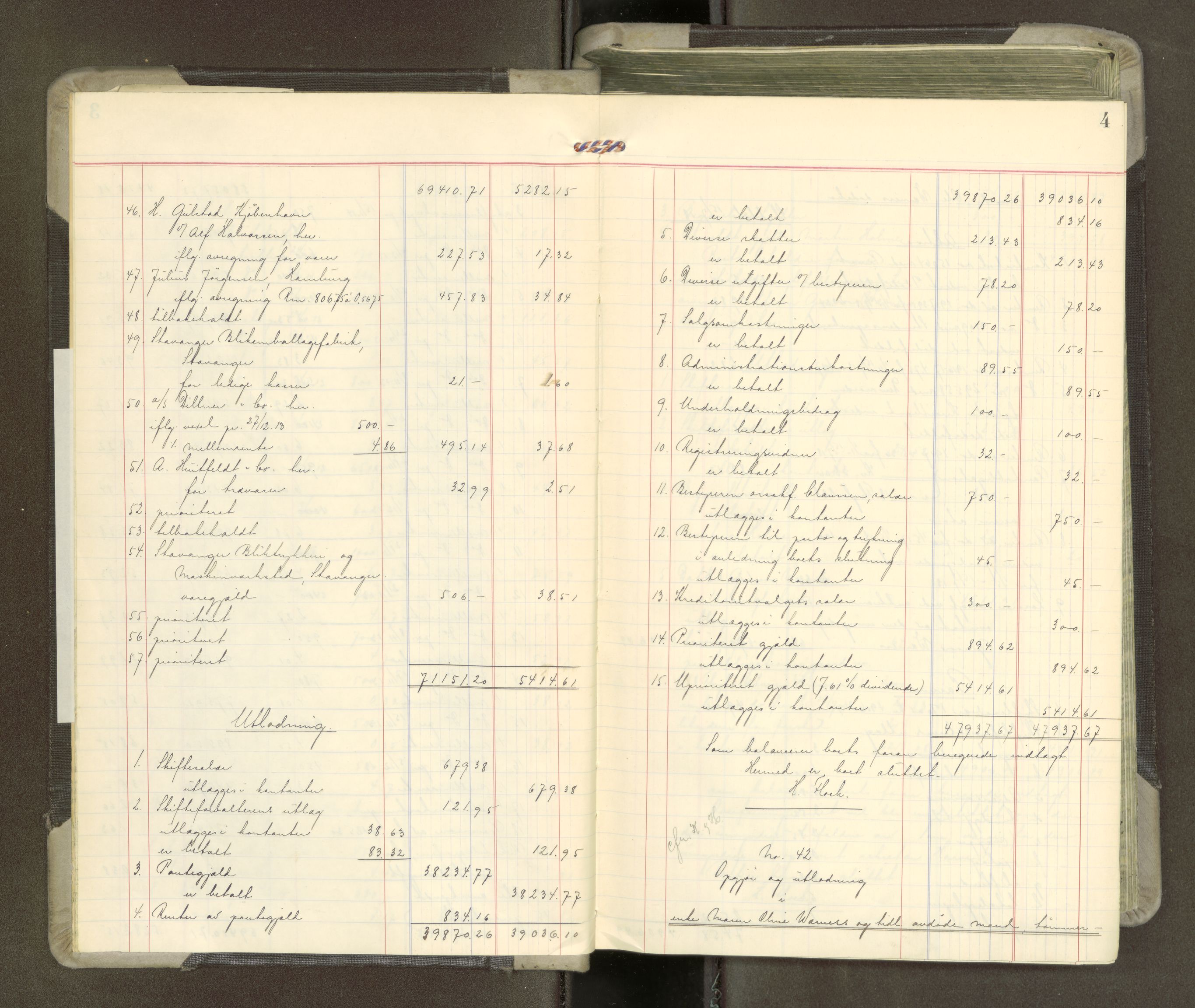 Trondheim byfogd, SAT/A-0003/1/3/3A/L0043: Skifteutlodningsprotokoll - 15/7-4/3. (m/ register), 1918-1922, p. 4