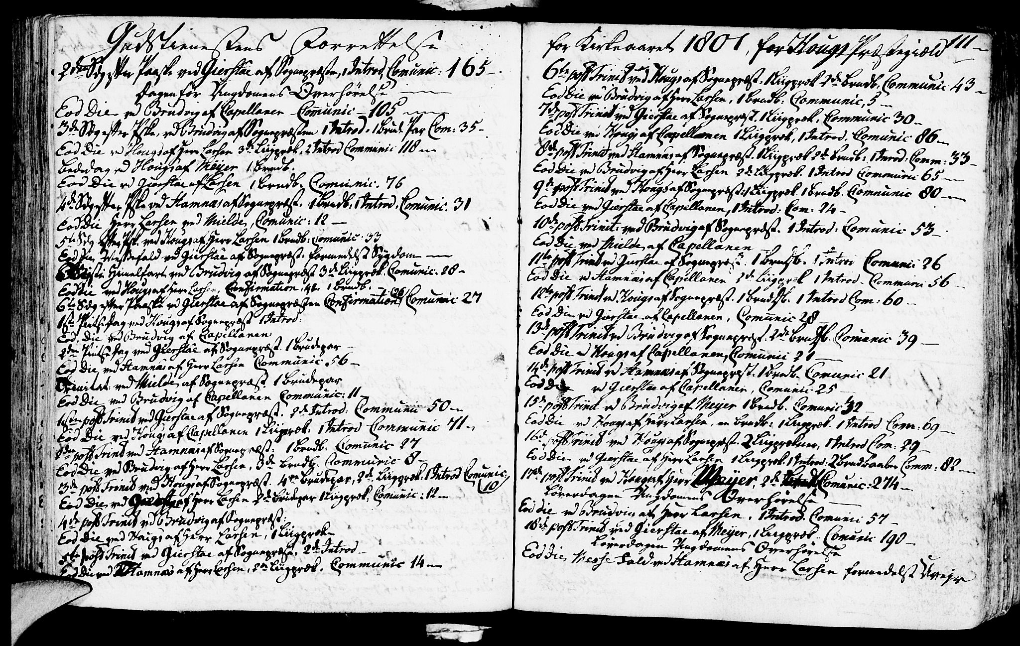 Haus sokneprestembete, AV/SAB-A-75601/H/Haa: Parish register (official) no. A 11, 1796-1816, p. 111