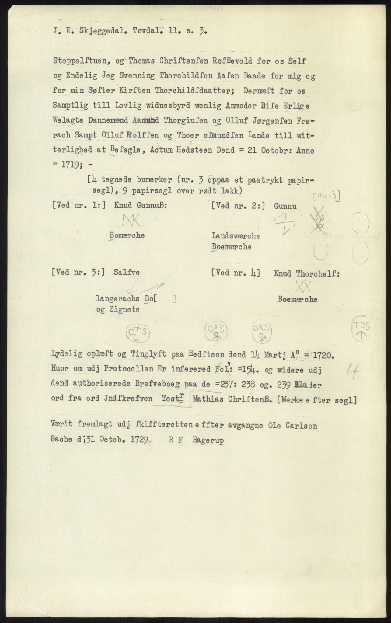 Samlinger til kildeutgivelse, Diplomavskriftsamlingen, AV/RA-EA-4053/H/Ha, p. 2111