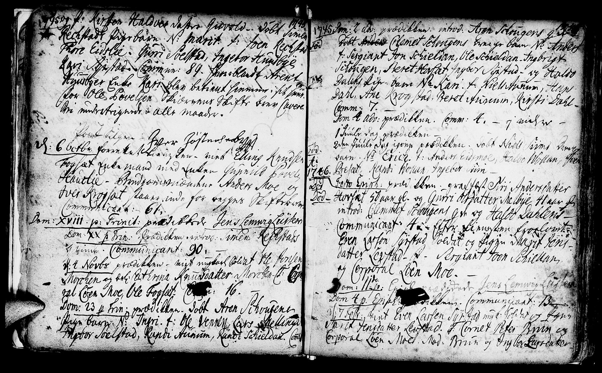 Ministerialprotokoller, klokkerbøker og fødselsregistre - Sør-Trøndelag, AV/SAT-A-1456/667/L0793: Parish register (official) no. 667A01, 1742-1790