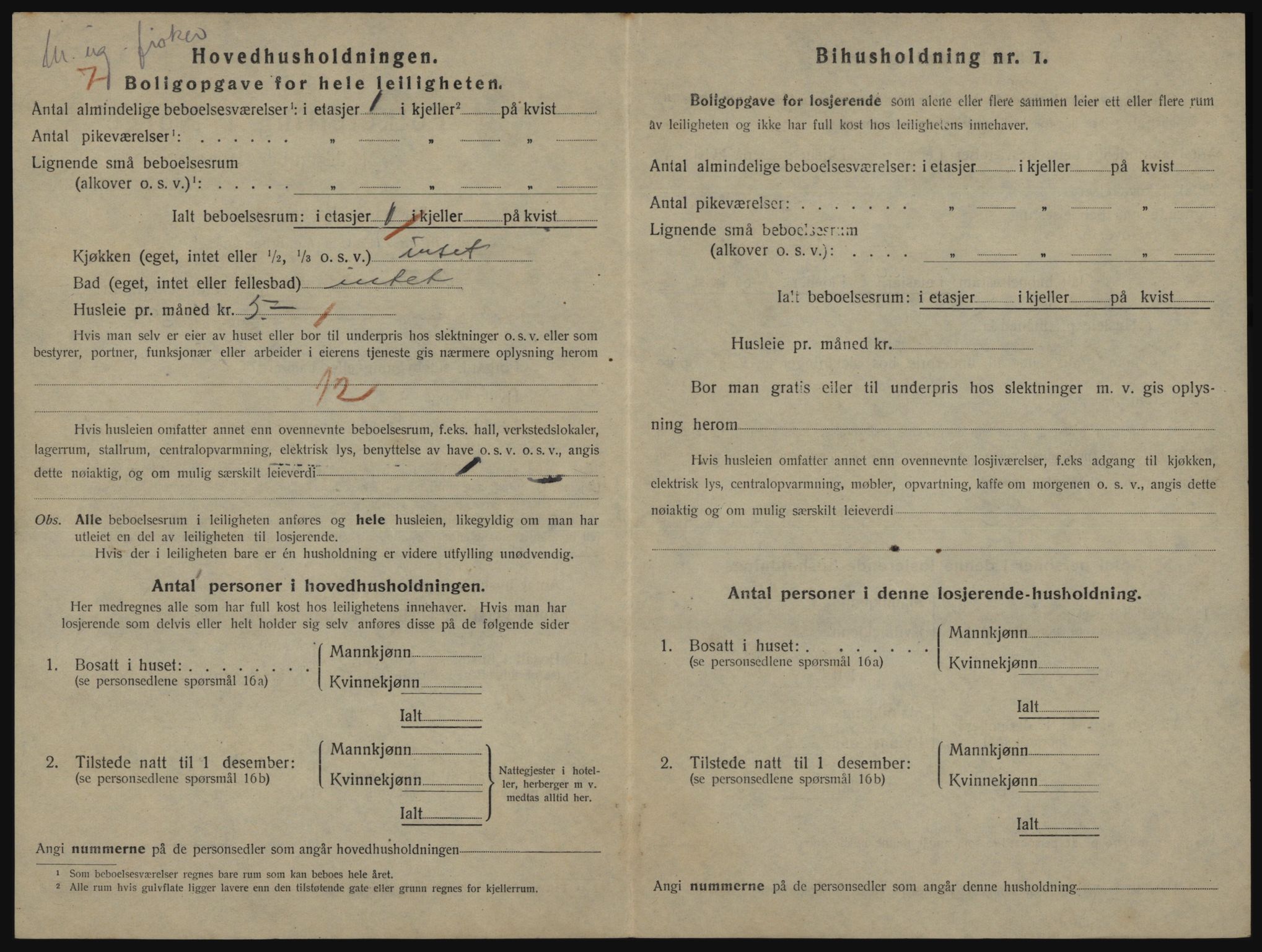 SATØ, 1920 census for Vardø, 1920, p. 2322