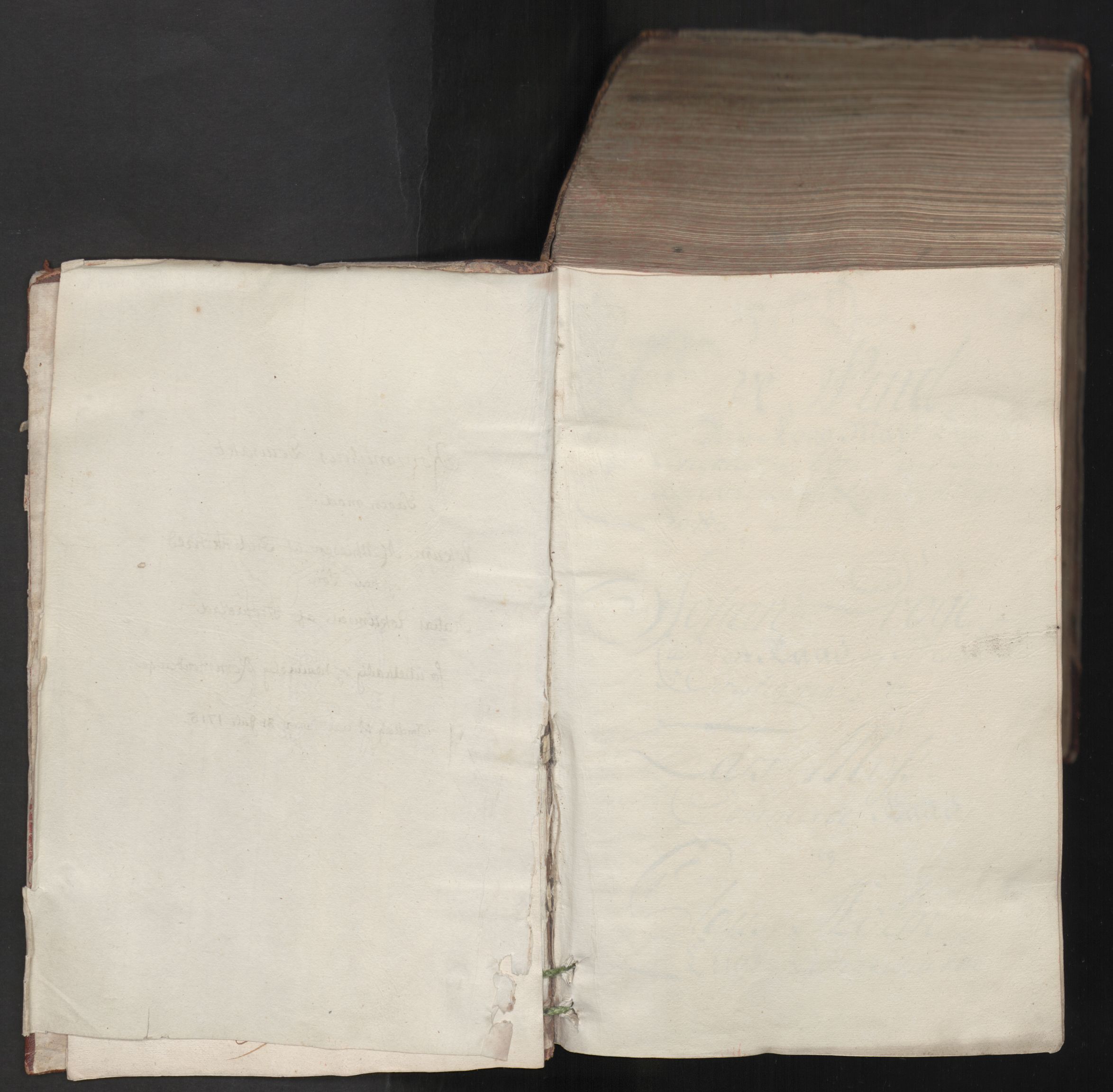Danske Kanselli, Skapsaker, AV/RA-EA-4061/F/L0092: Skap 16, pakke 2, 1713