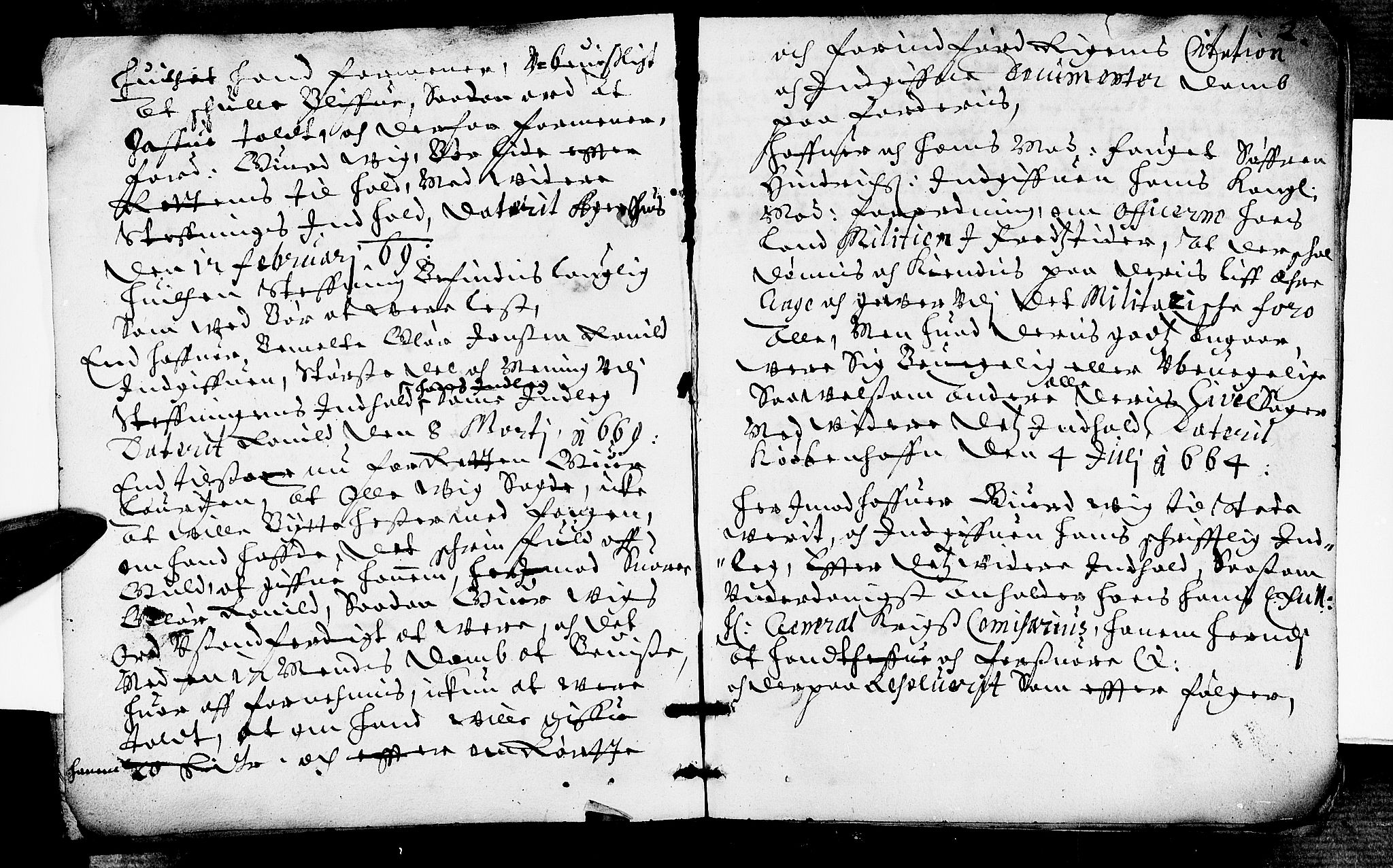 Idd og Marker sorenskriveri, SAO/A-10283/F/Fb/L0006: Tingbok, 1669-1671, p. 1b-2a
