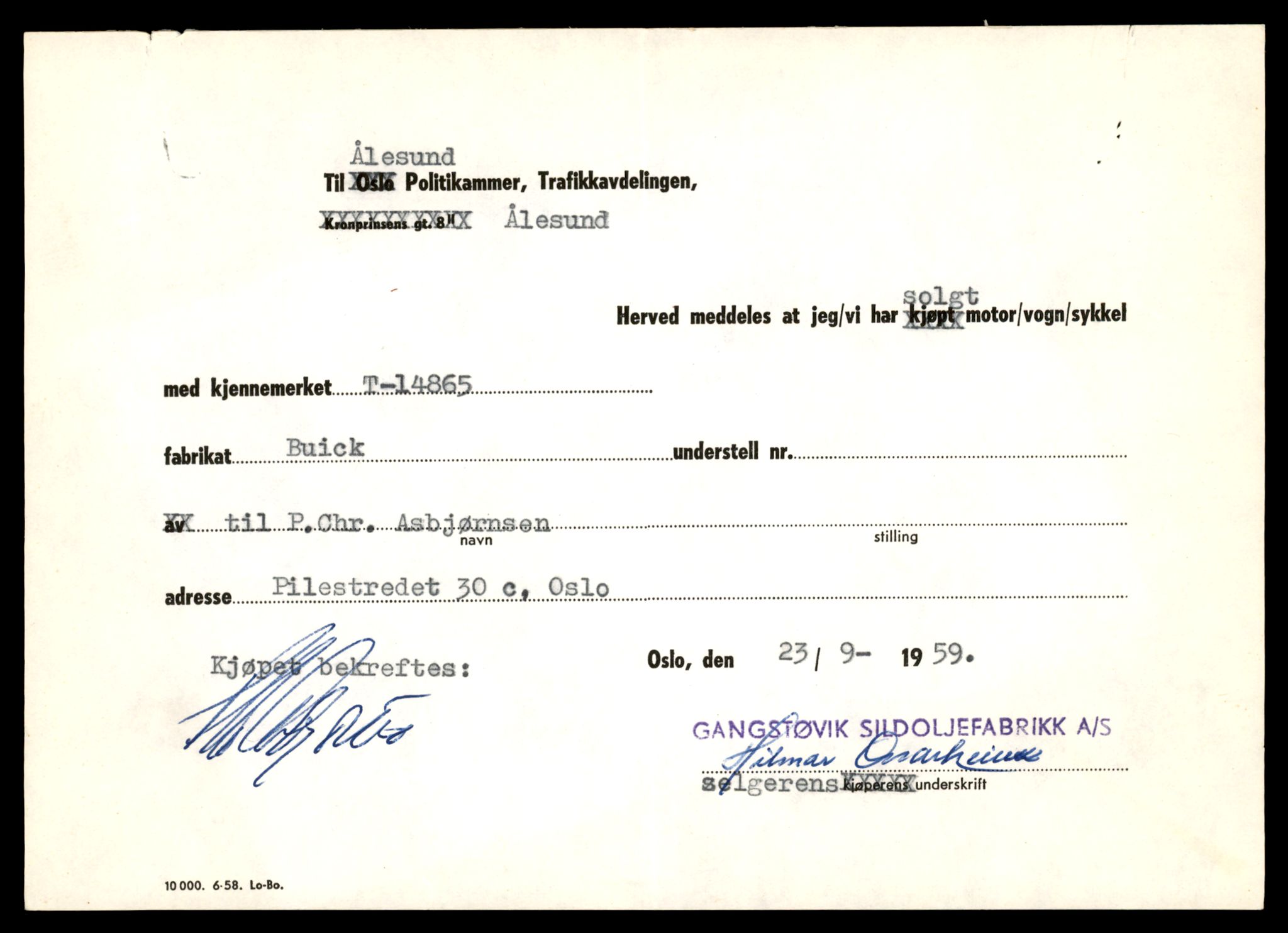 Møre og Romsdal vegkontor - Ålesund trafikkstasjon, AV/SAT-A-4099/F/Fe/L0049: Registreringskort for kjøretøy T 14864 - T 18613, 1927-1998, p. 49