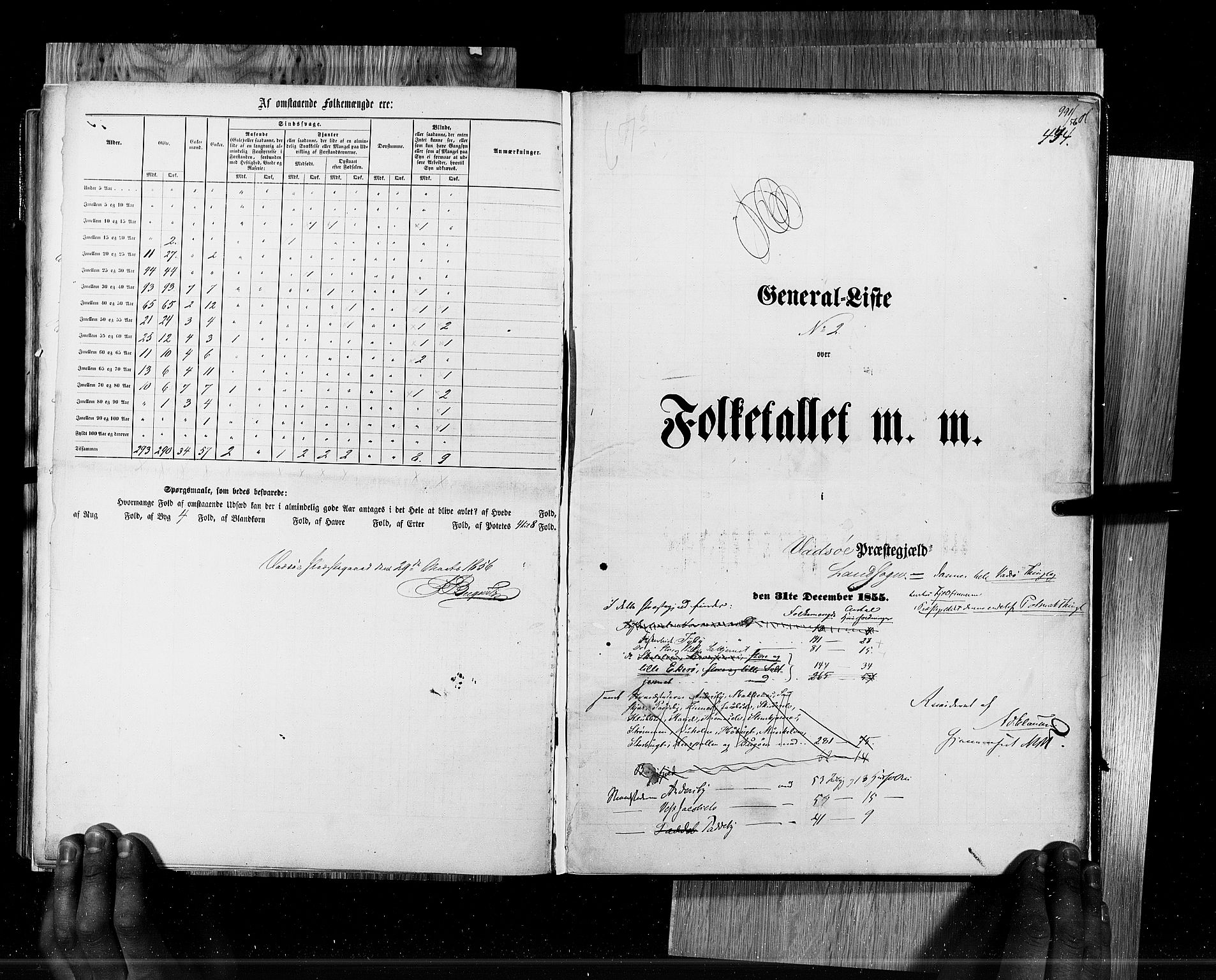 RA, Census 1855, vol. 6B: Nordland amt og Finnmarken amt, 1855, p. 444