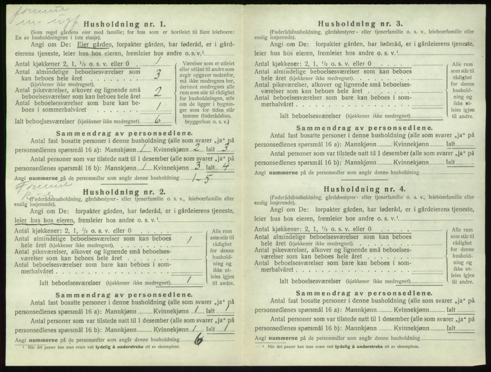 SAB, 1920 census for Sogndal, 1920, p. 214