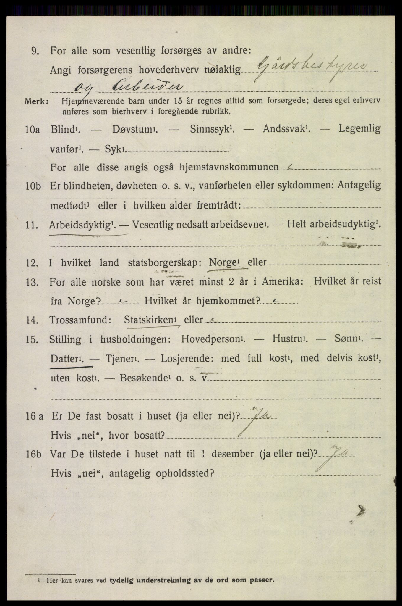 SAH, 1920 census for Folldal, 1920, p. 844