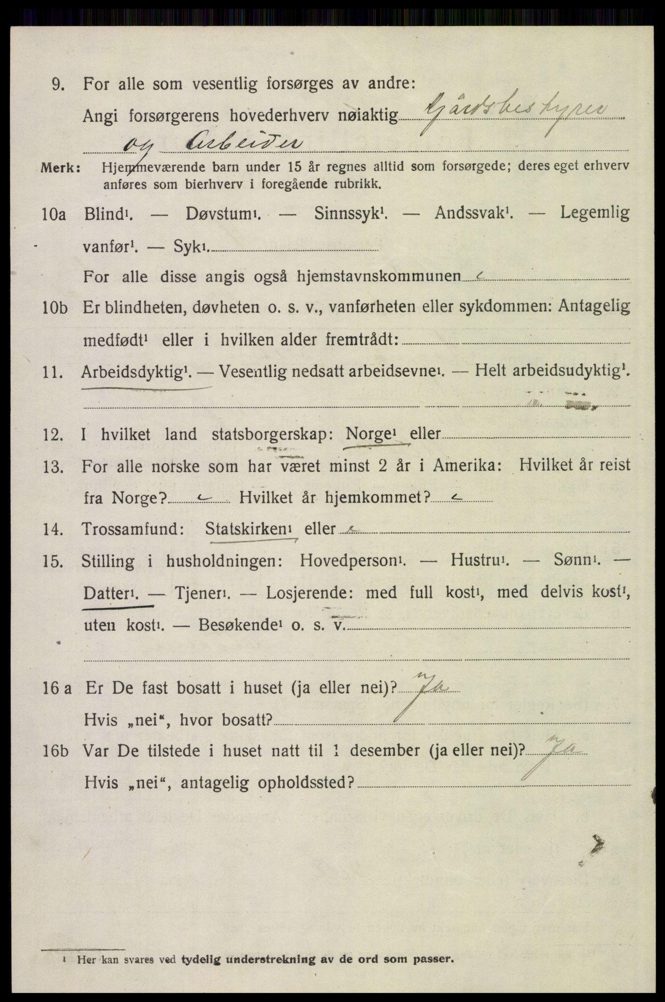 SAH, 1920 census for Folldal, 1920, p. 844