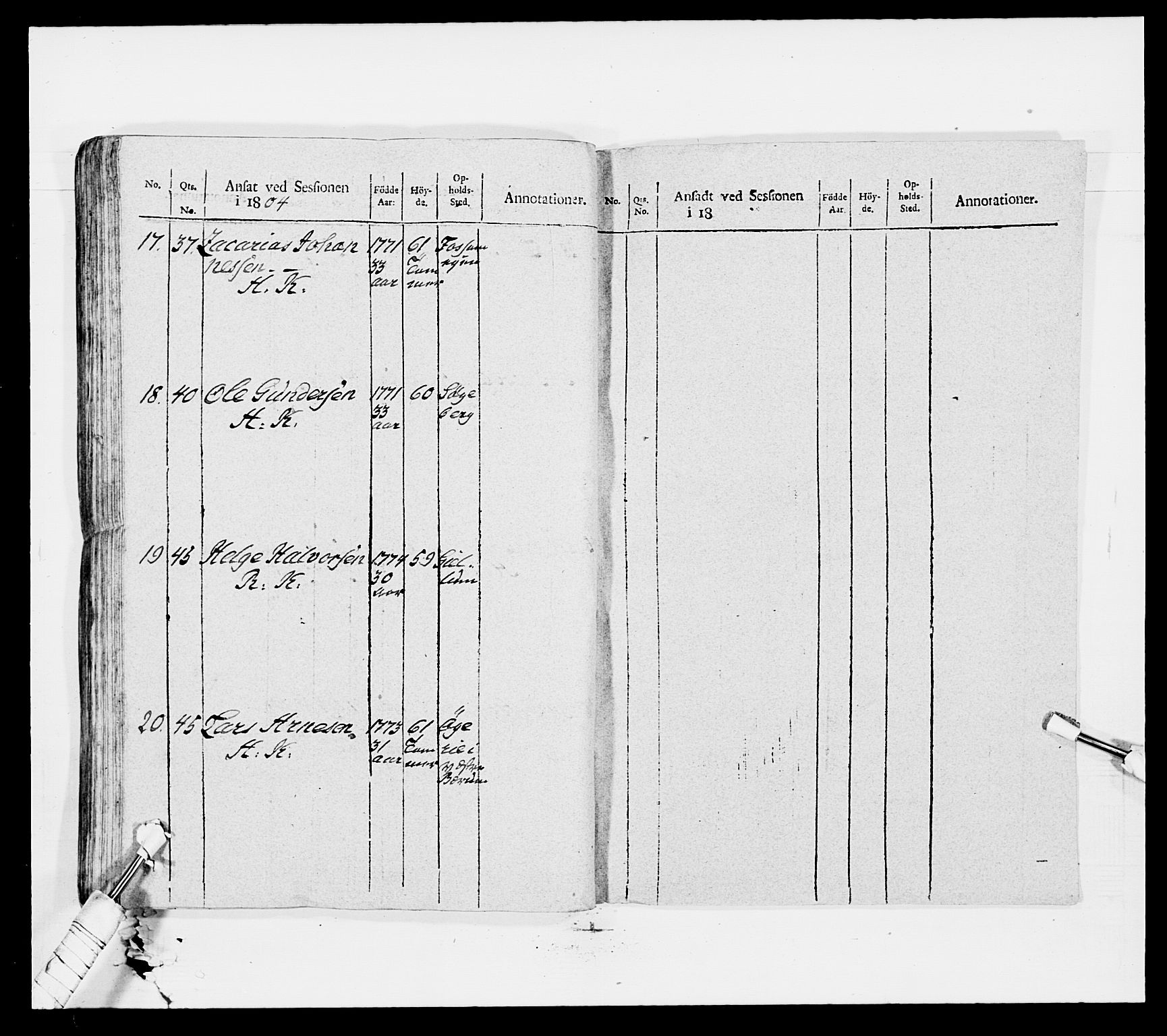 Generalitets- og kommissariatskollegiet, Det kongelige norske kommissariatskollegium, AV/RA-EA-5420/E/Eh/L0007: Akershusiske dragonregiment, 1800-1804, p. 570