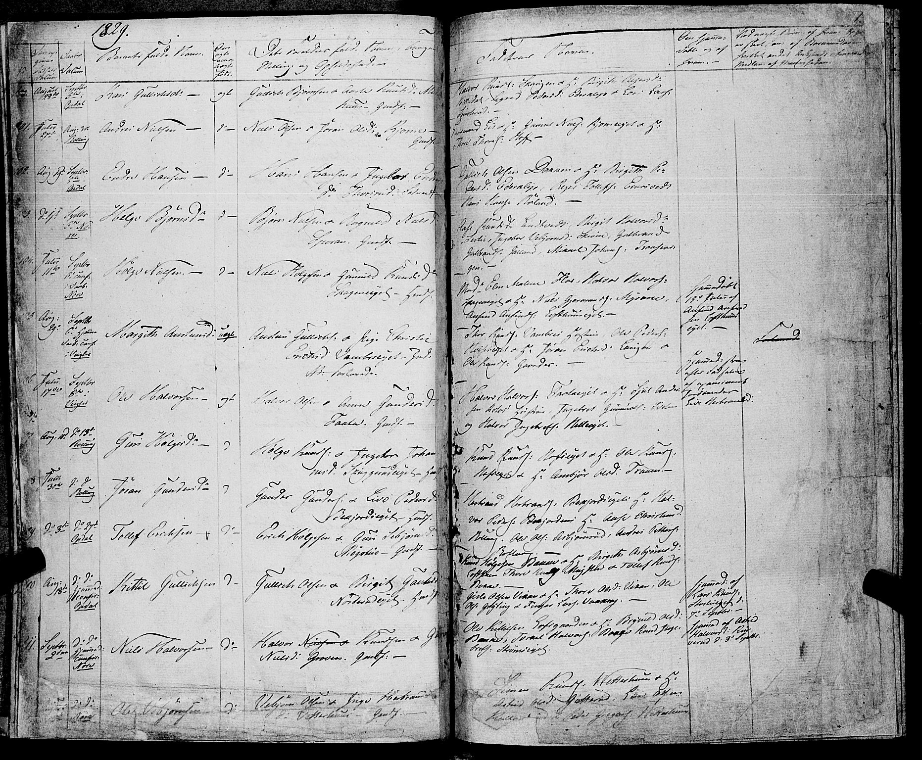 Rollag kirkebøker, SAKO/A-240/F/Fa/L0007: Parish register (official) no. I 7, 1828-1847, p. 13