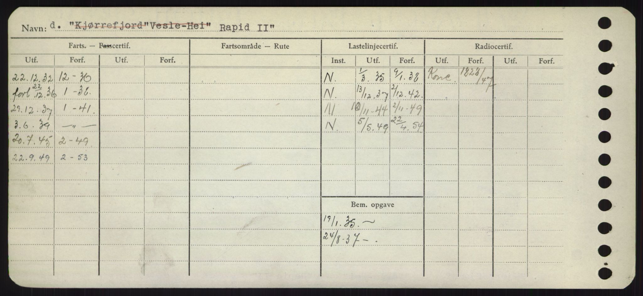 Sjøfartsdirektoratet med forløpere, Skipsmålingen, AV/RA-S-1627/H/Hd/L0030: Fartøy, Q-Riv, p. 246