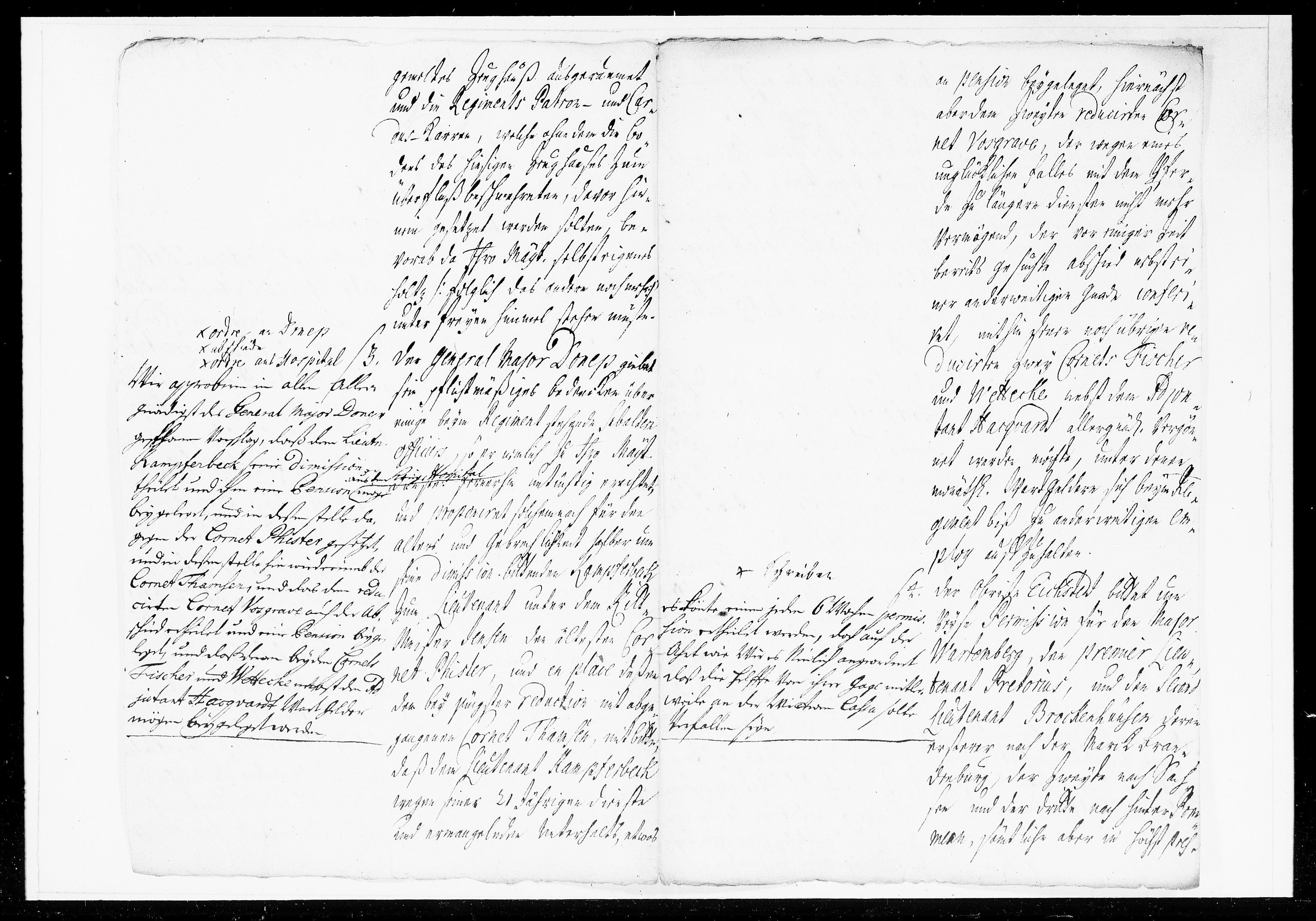 Krigskollegiet, Krigskancelliet, DRA/A-0006/-/1061-1064: Refererede sager, 1721, p. 9