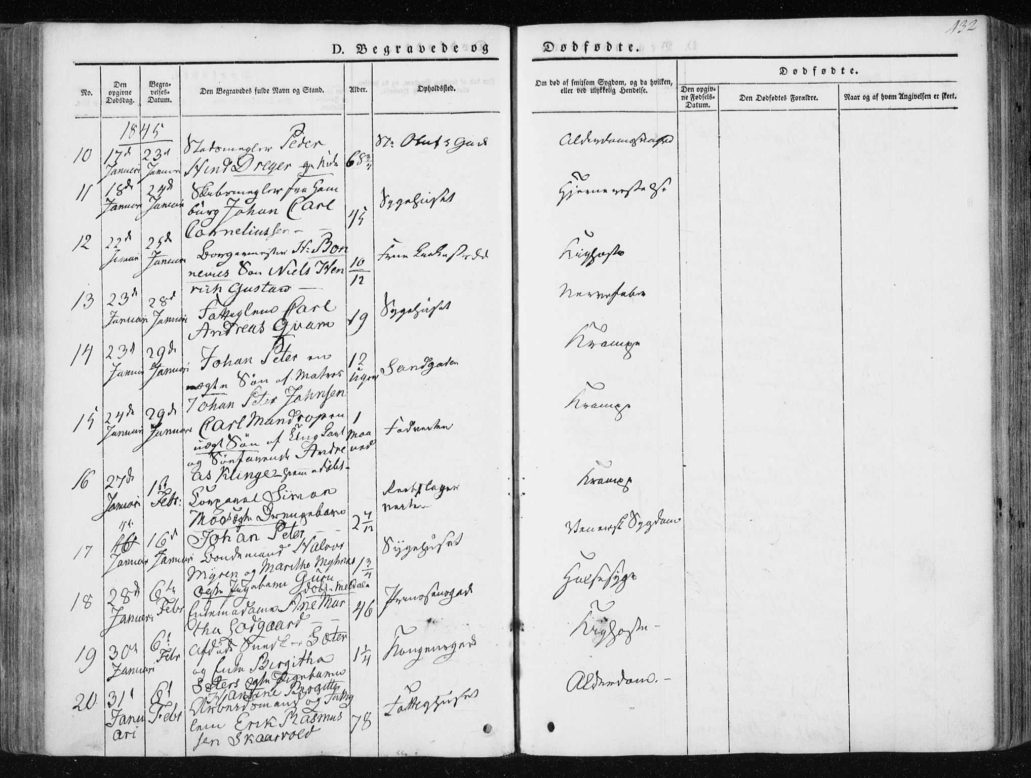 Ministerialprotokoller, klokkerbøker og fødselsregistre - Sør-Trøndelag, SAT/A-1456/601/L0049: Parish register (official) no. 601A17, 1839-1847, p. 432
