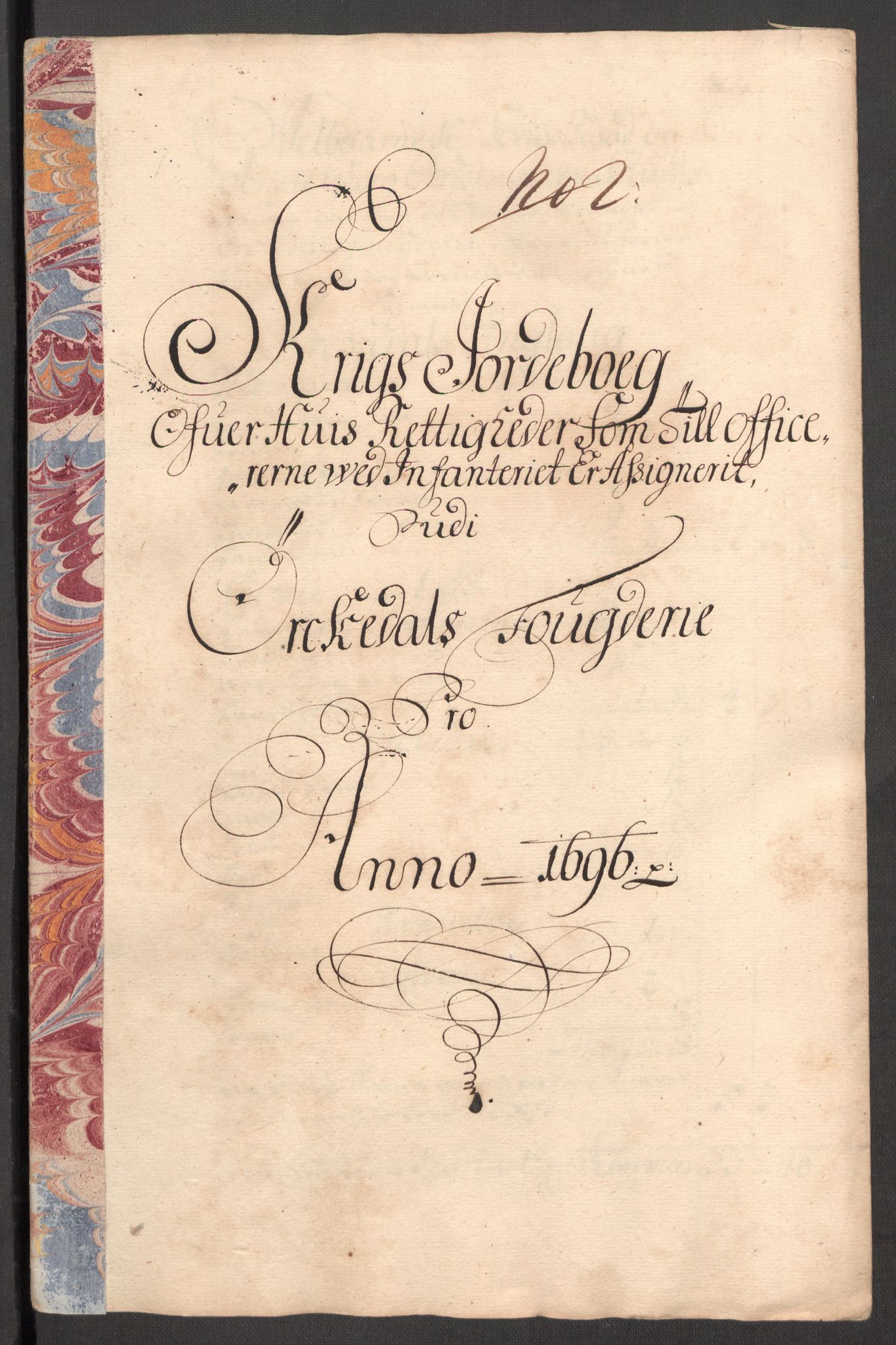 Rentekammeret inntil 1814, Reviderte regnskaper, Fogderegnskap, RA/EA-4092/R60/L3946: Fogderegnskap Orkdal og Gauldal, 1696, p. 216