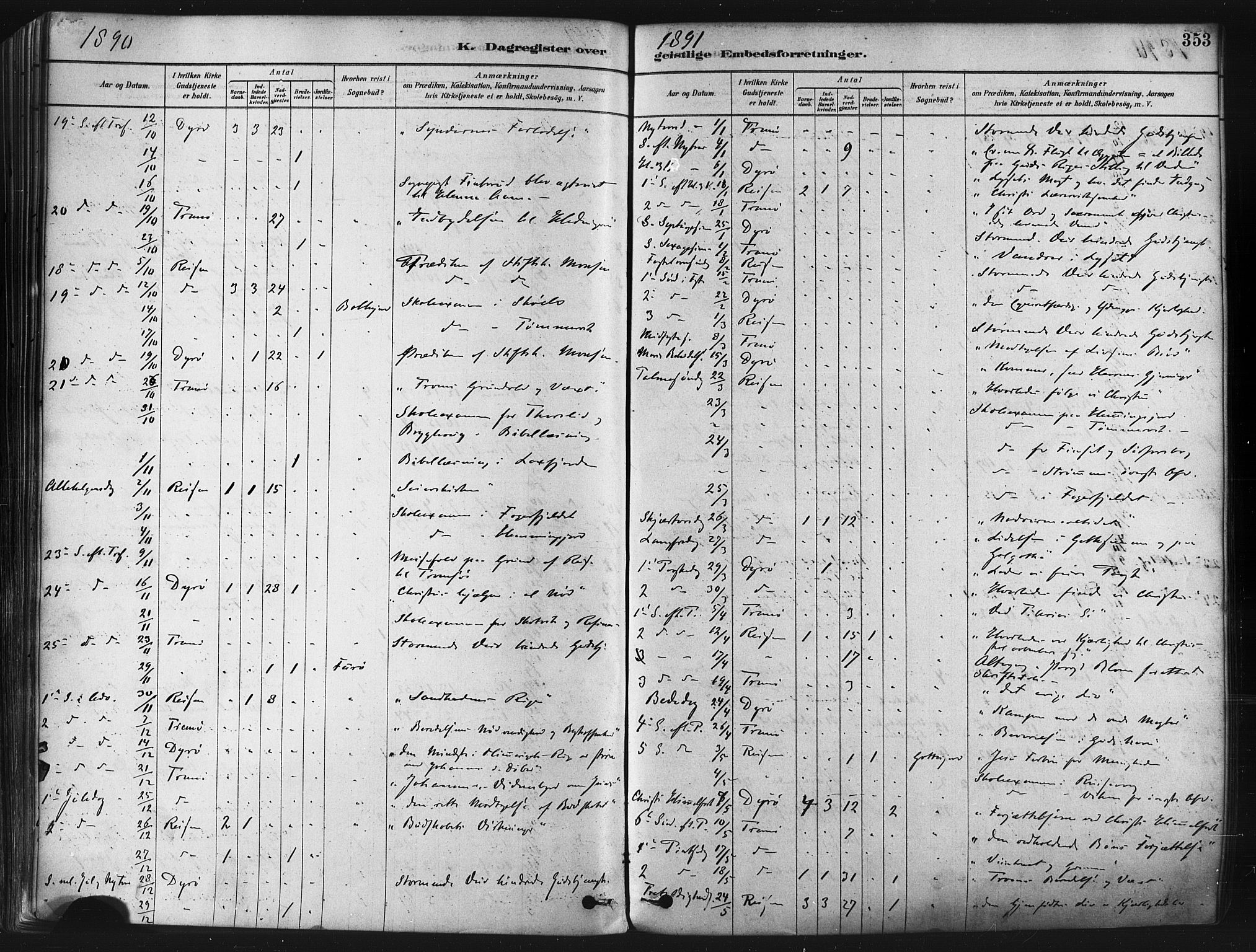 Tranøy sokneprestkontor, SATØ/S-1313/I/Ia/Iaa/L0009kirke: Parish register (official) no. 9, 1878-1904, p. 353