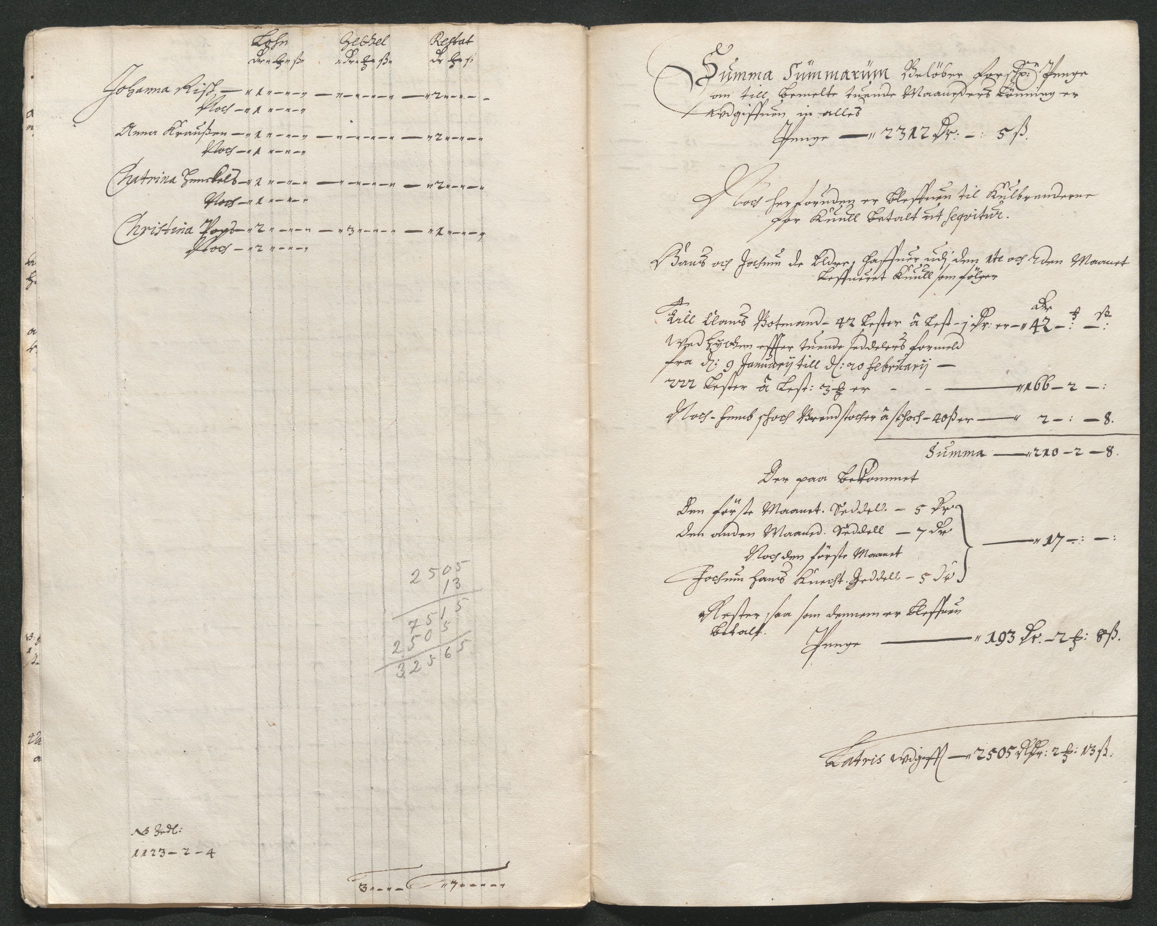 Kongsberg Sølvverk 1623-1816, AV/SAKO-EA-3135/001/D/Dc/Dcd/L0038: Utgiftsregnskap for gruver m.m. , 1661-1665, p. 545