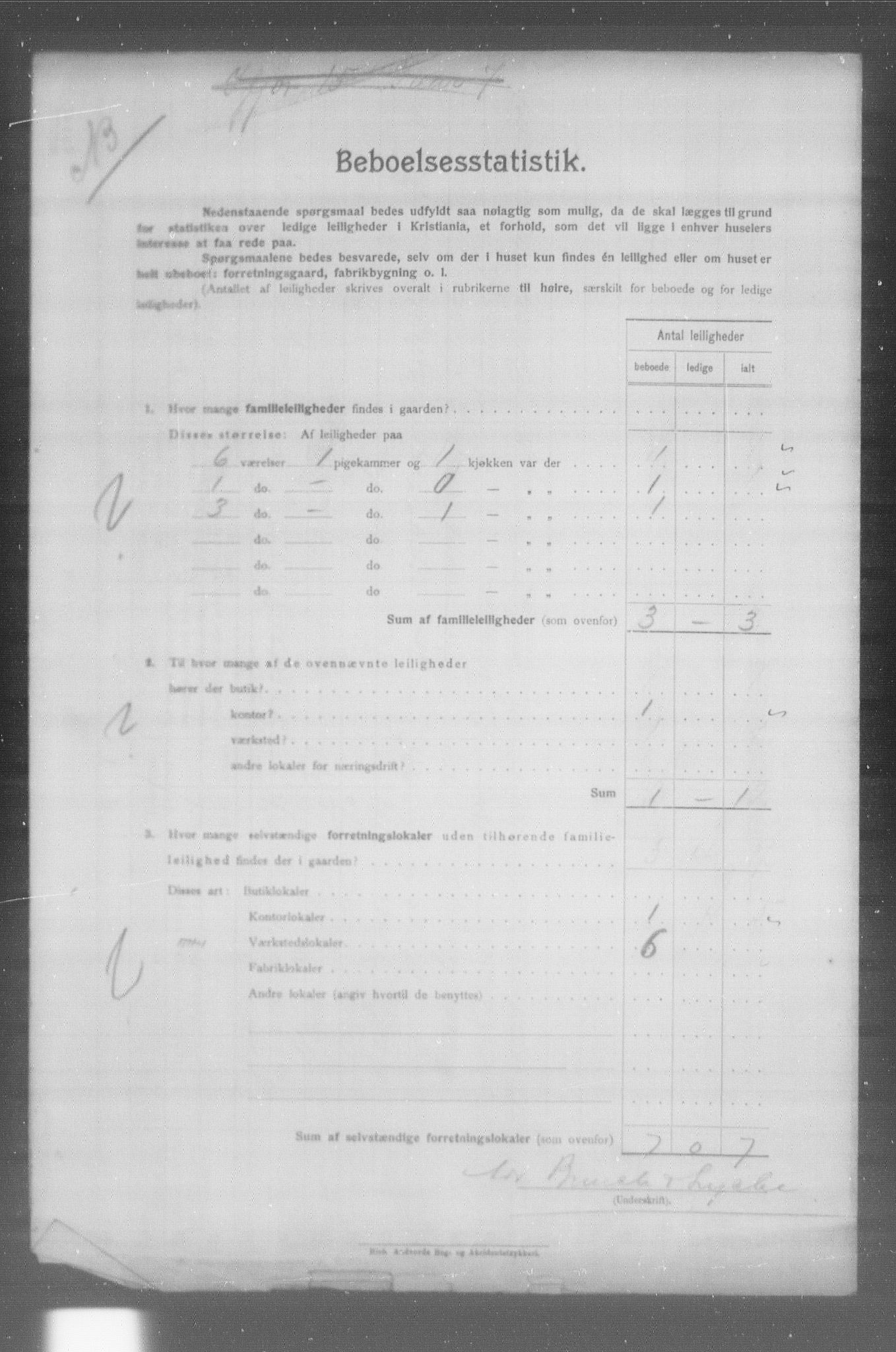 OBA, Municipal Census 1904 for Kristiania, 1904, p. 24420