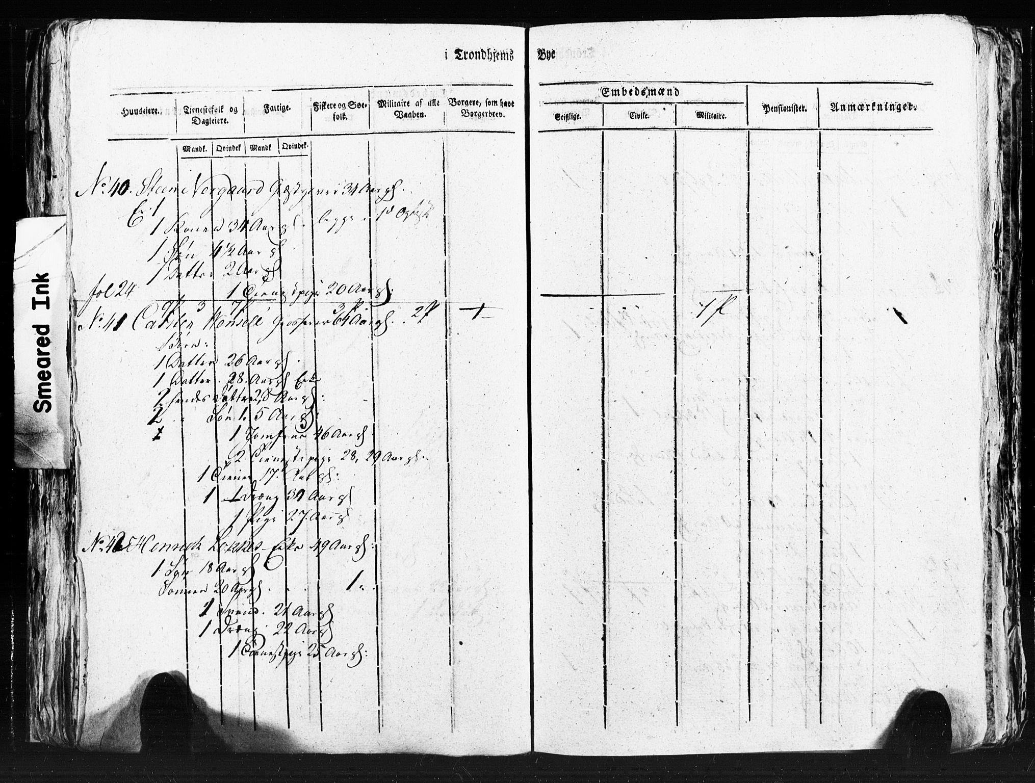 SAT, Census 1815 for Trondheim (transcript), 1815, p. 273