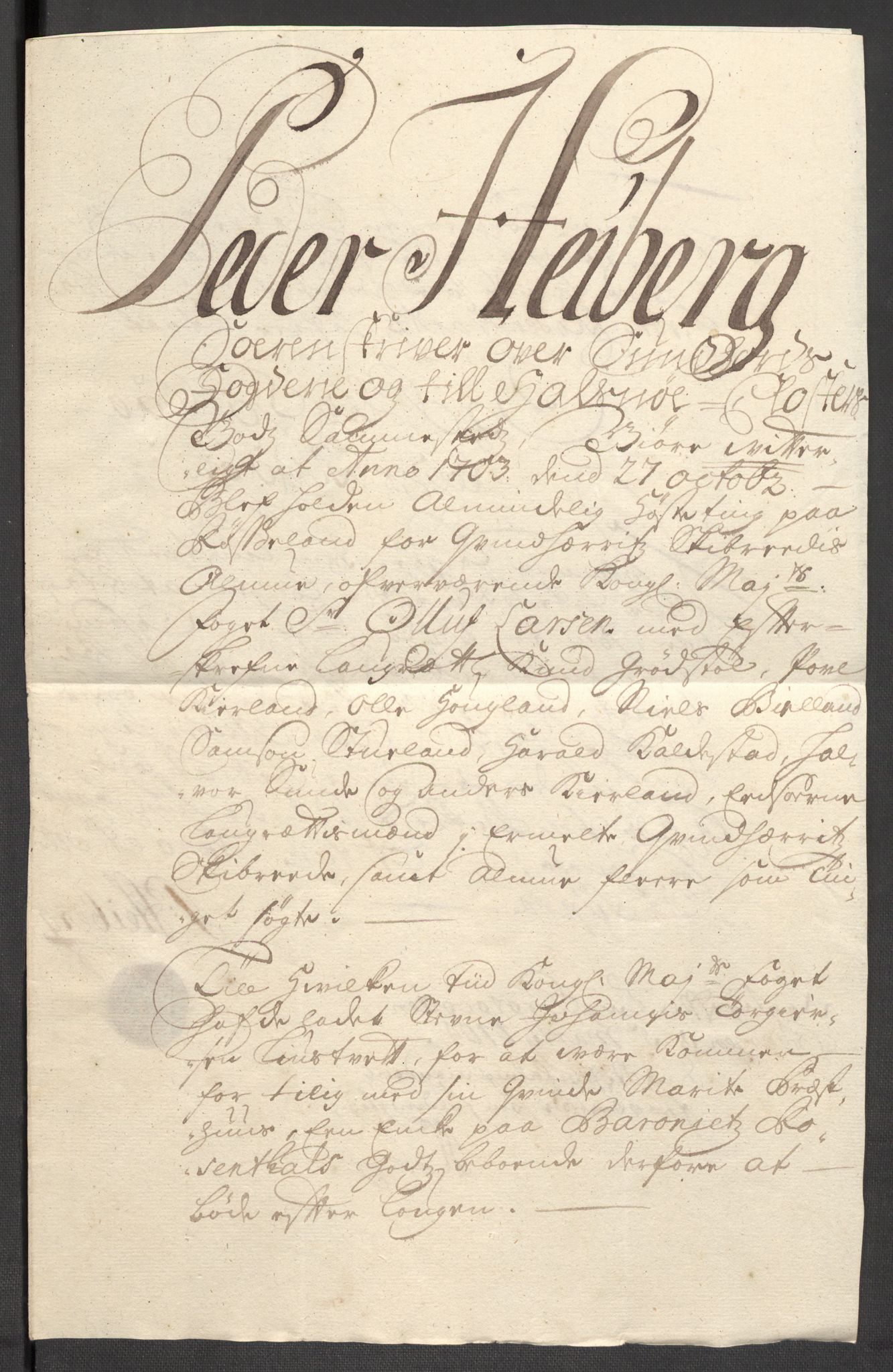 Rentekammeret inntil 1814, Reviderte regnskaper, Fogderegnskap, AV/RA-EA-4092/R48/L2981: Fogderegnskap Sunnhordland og Hardanger, 1703, p. 44