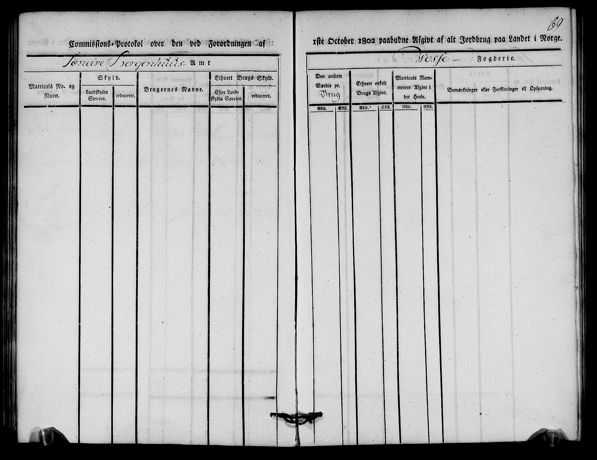 Rentekammeret inntil 1814, Realistisk ordnet avdeling, AV/RA-EA-4070/N/Ne/Nea/L0112: Nordhordland og Voss fogderi. Kommisjonsprotokoll for Voss, 1803, p. 71