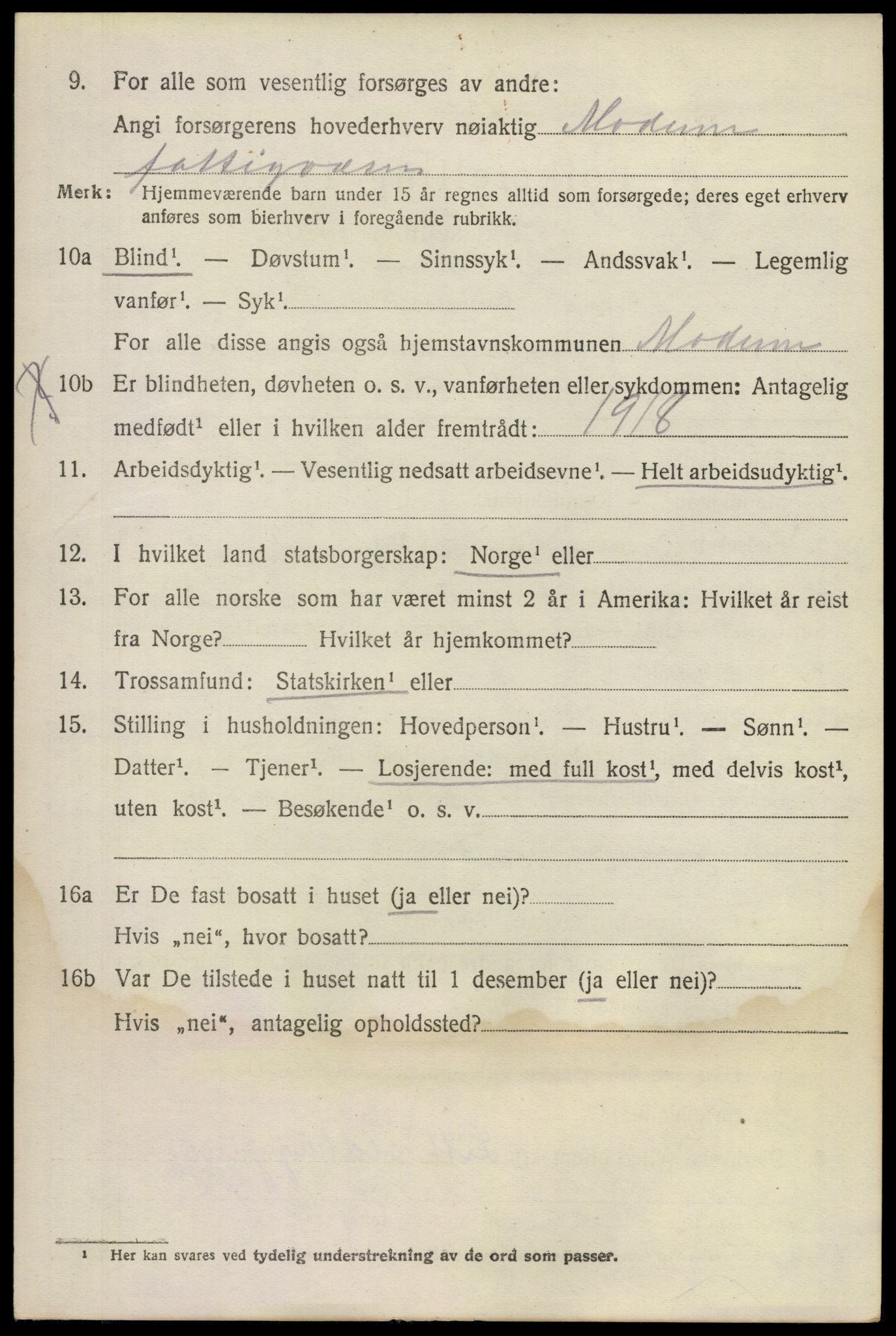 SAKO, 1920 census for Øvre Eiker, 1920, p. 6879