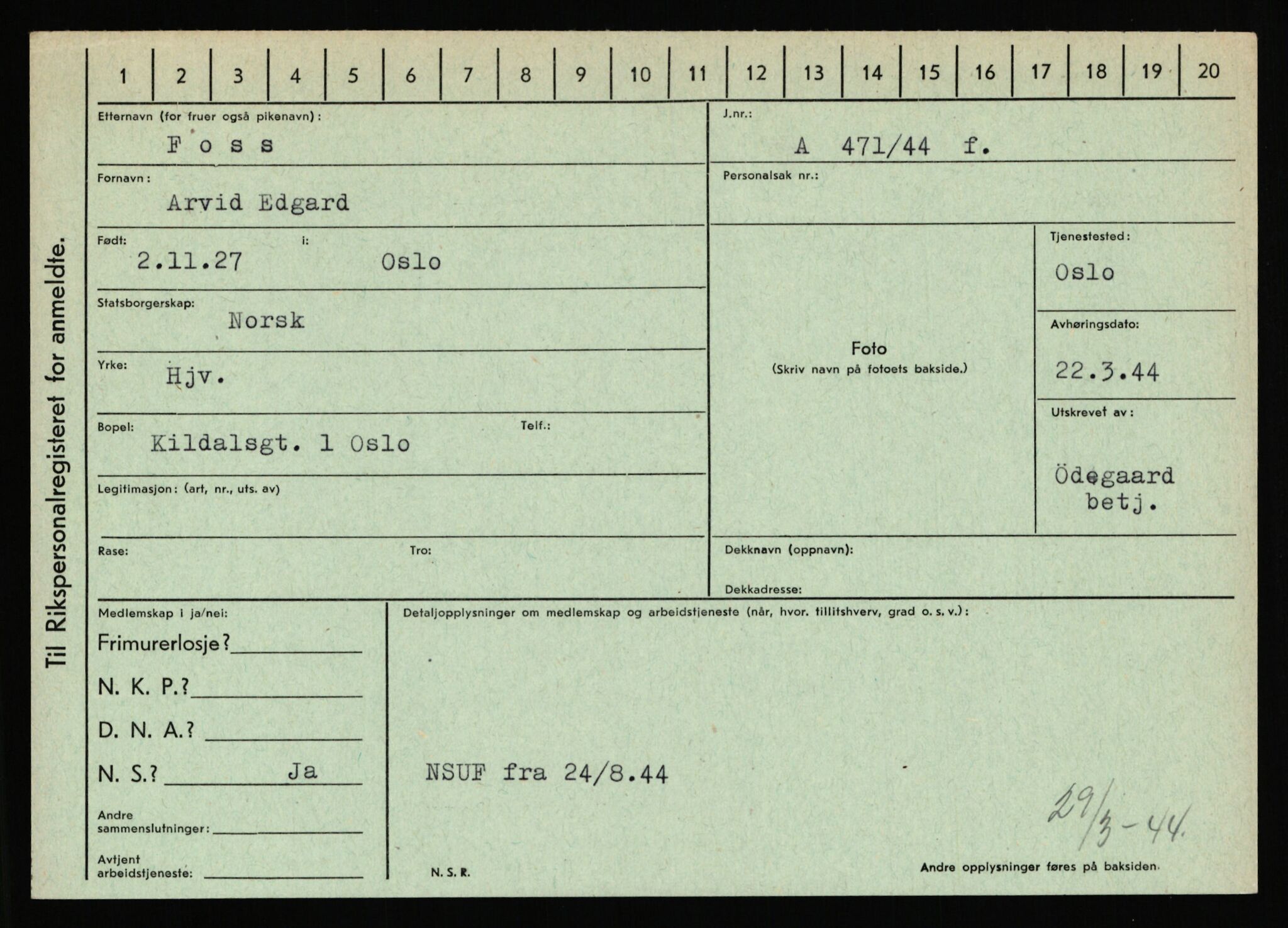 Statspolitiet - Hovedkontoret / Osloavdelingen, AV/RA-S-1329/C/Ca/L0004: Eid - funn av gjenstander	, 1943-1945, p. 4005