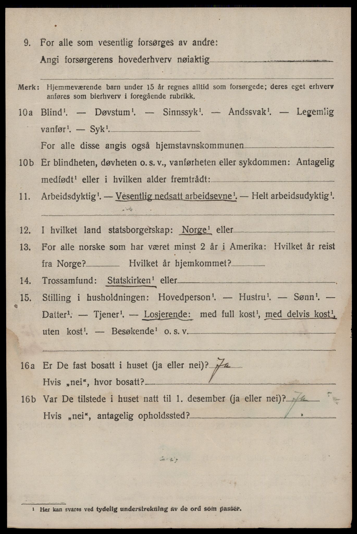 SAKO, 1920 census for Seljord, 1920, p. 1527