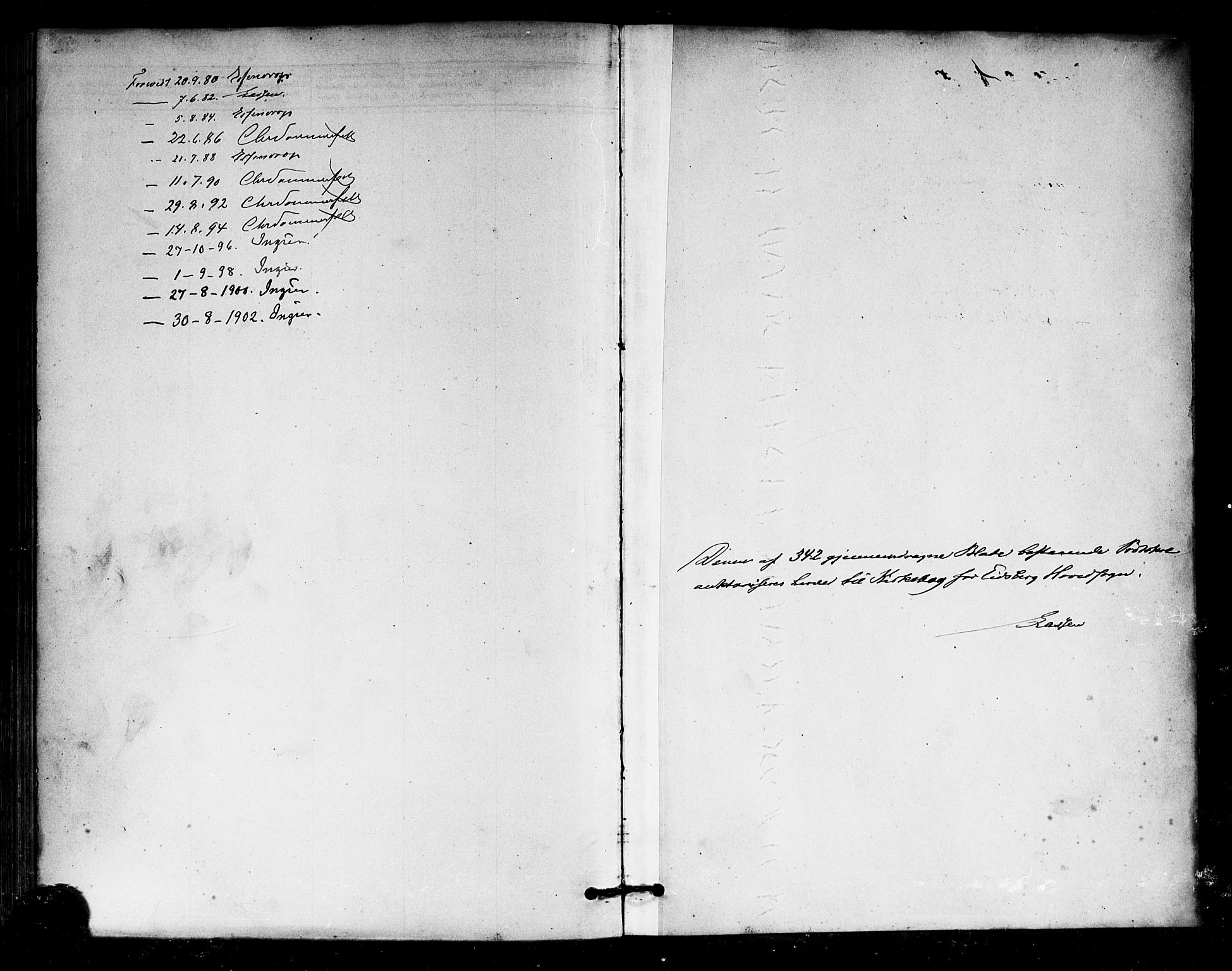 Eidsberg prestekontor Kirkebøker, SAO/A-10905/F/Fa/L0012: Parish register (official) no. I 12, 1879-1901