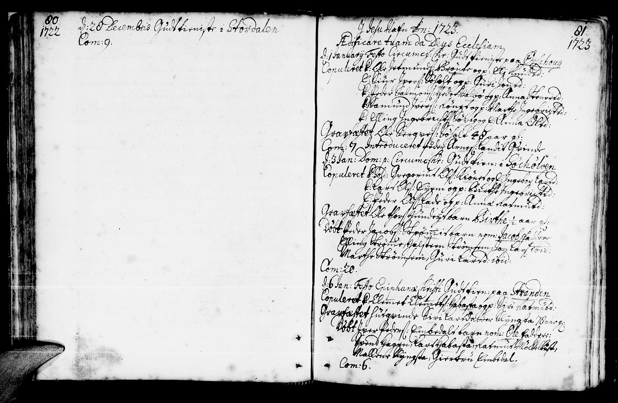 Ministerialprotokoller, klokkerbøker og fødselsregistre - Møre og Romsdal, AV/SAT-A-1454/522/L0306: Parish register (official) no. 522A01, 1720-1743, p. 80-81