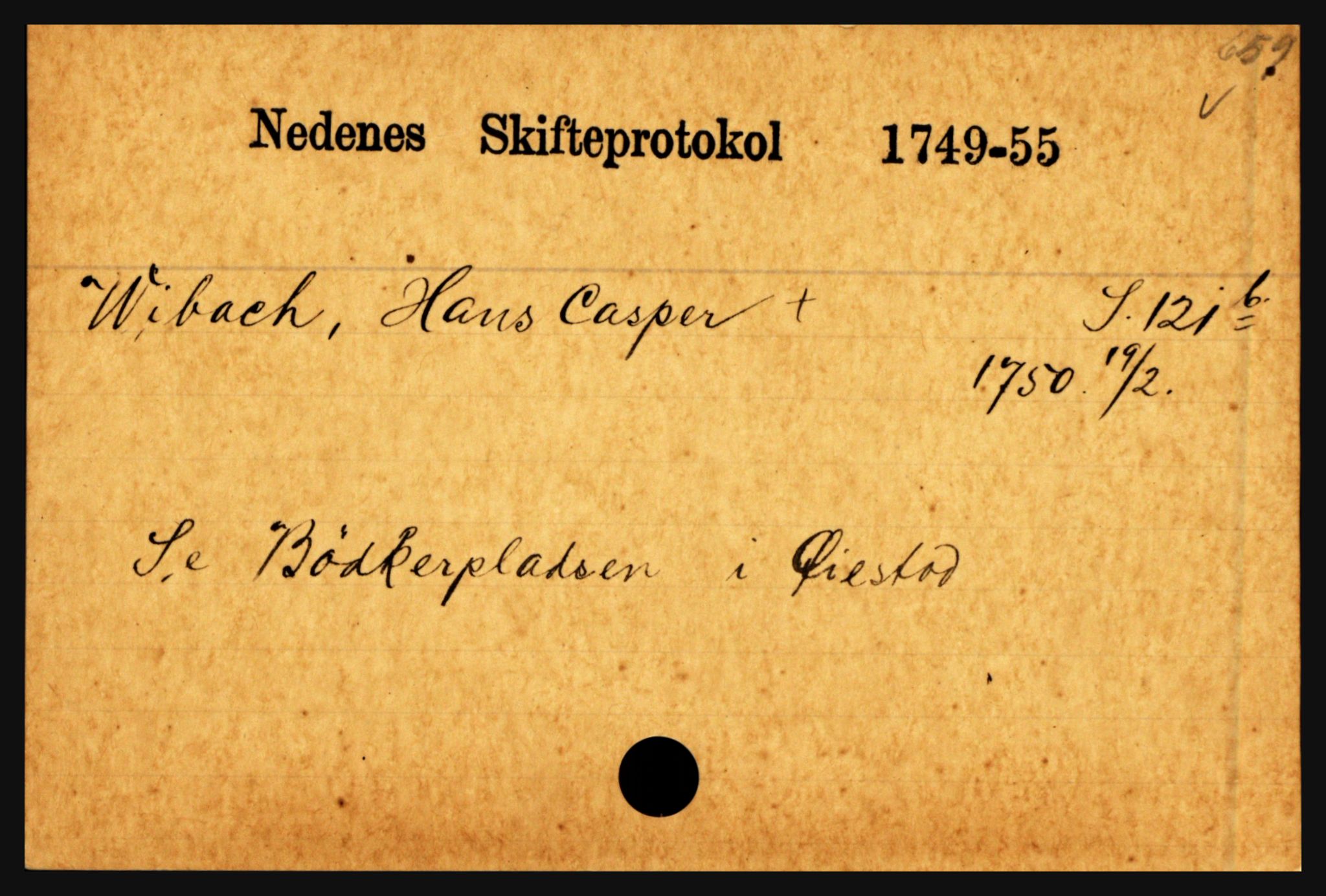 Nedenes sorenskriveri før 1824, AV/SAK-1221-0007/H, p. 33031