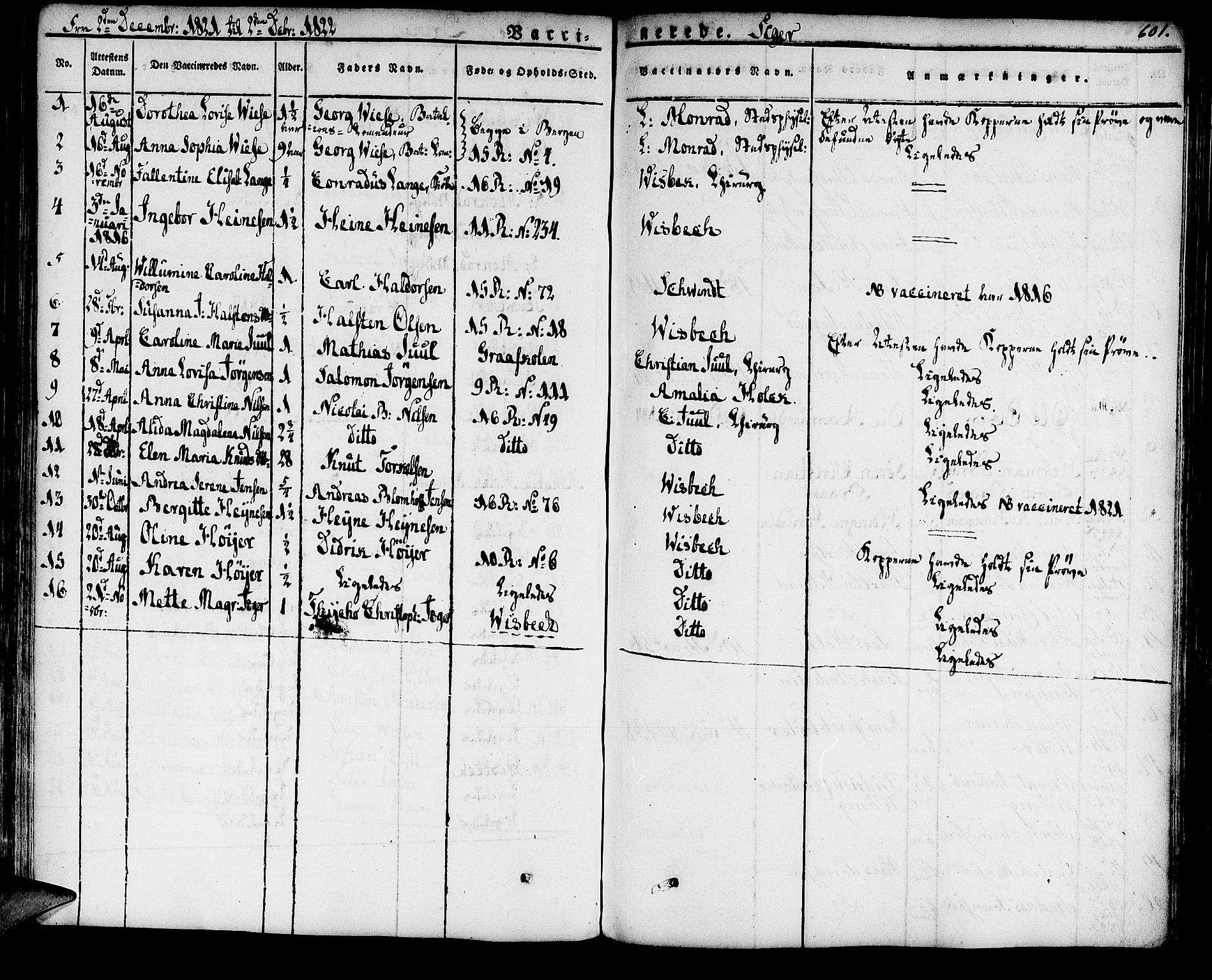 Domkirken sokneprestembete, AV/SAB-A-74801/H/Haa/L0012: Parish register (official) no. A 12, 1821-1840, p. 601