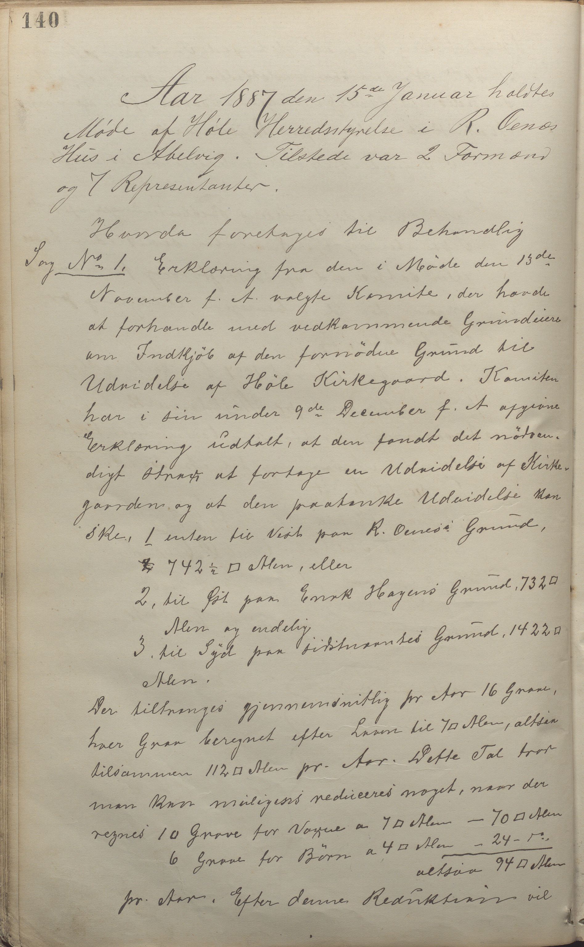 Høle kommune - Formannskapet, IKAR/K-100021/Aa/L0003: Møtebok, 1877-1889, p. 140