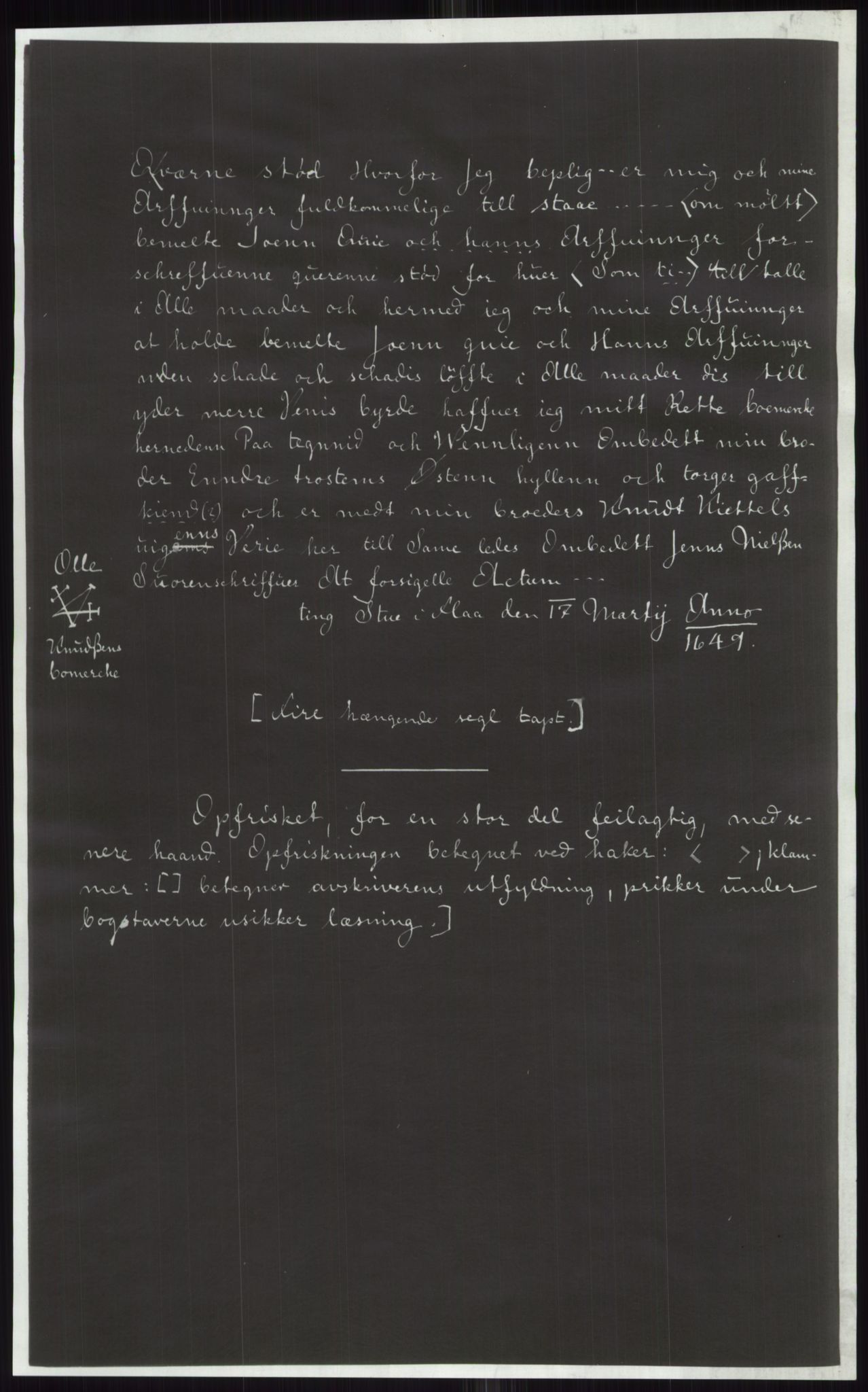 Samlinger til kildeutgivelse, Diplomavskriftsamlingen, AV/RA-EA-4053/H/Ha, p. 2098