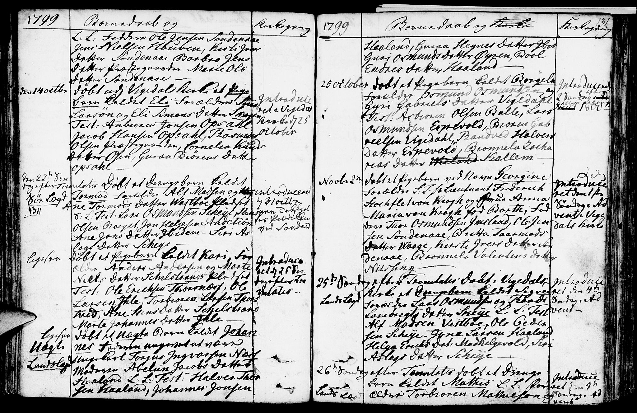 Vikedal sokneprestkontor, AV/SAST-A-101840/01/IV: Parish register (official) no. A 2, 1779-1817, p. 131