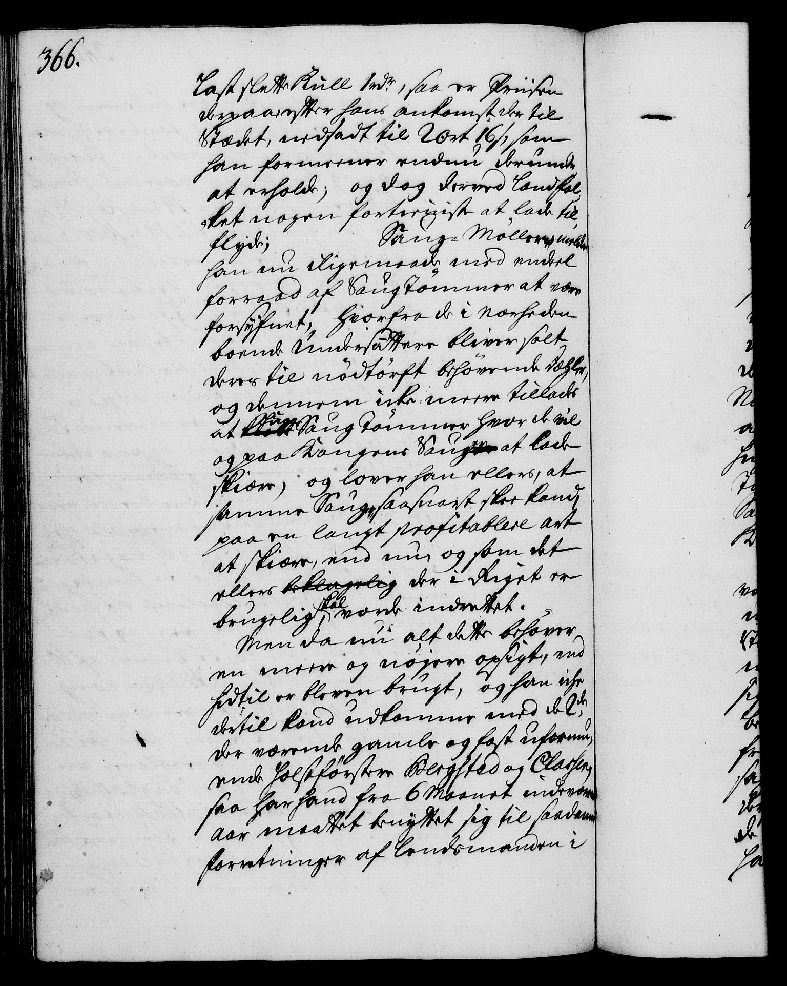 Rentekammeret, Kammerkanselliet, RA/EA-3111/G/Gh/Gha/L0016: Norsk ekstraktmemorialprotokoll (merket RK 53.61), 1734-1735, p. 366