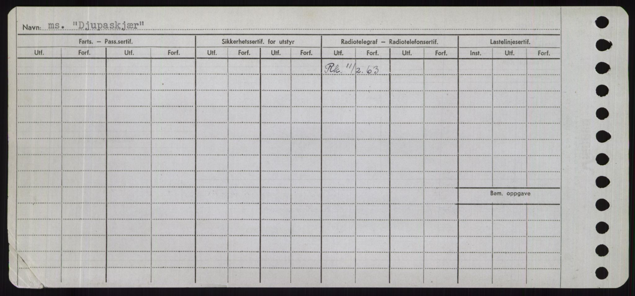 Sjøfartsdirektoratet med forløpere, Skipsmålingen, RA/S-1627/H/Hd/L0008: Fartøy, C-D, p. 544