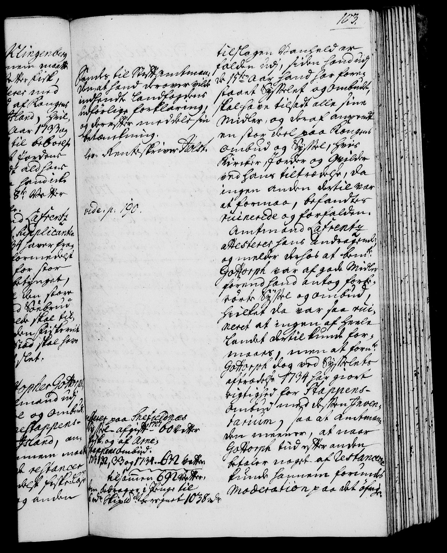 Rentekammeret, Kammerkanselliet, RA/EA-3111/G/Gh/Gha/L0018: Norsk ekstraktmemorialprotokoll (merket RK 53.63), 1735-1736, p. 103