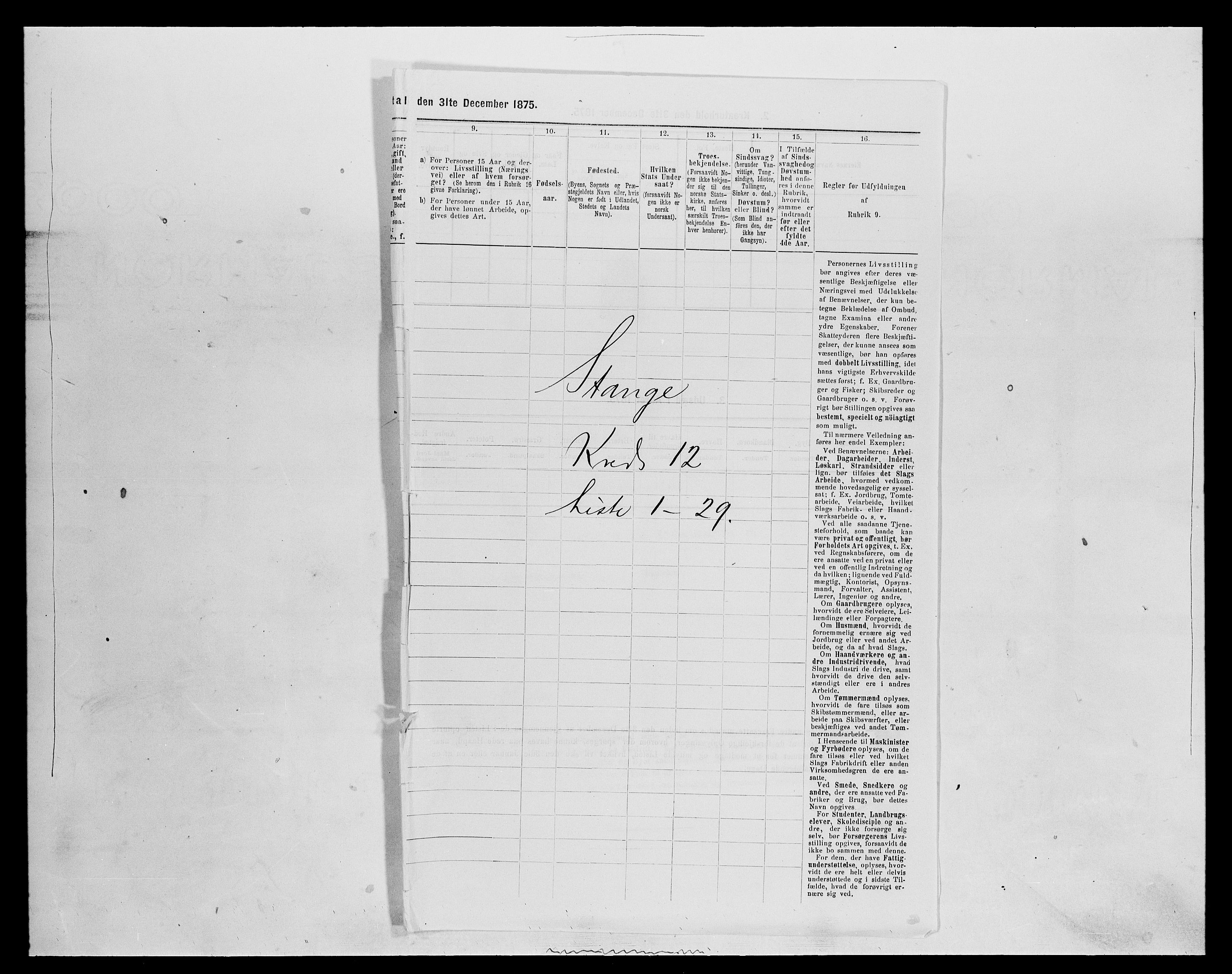 SAH, 1875 census for 0417P Stange, 1875, p. 1979