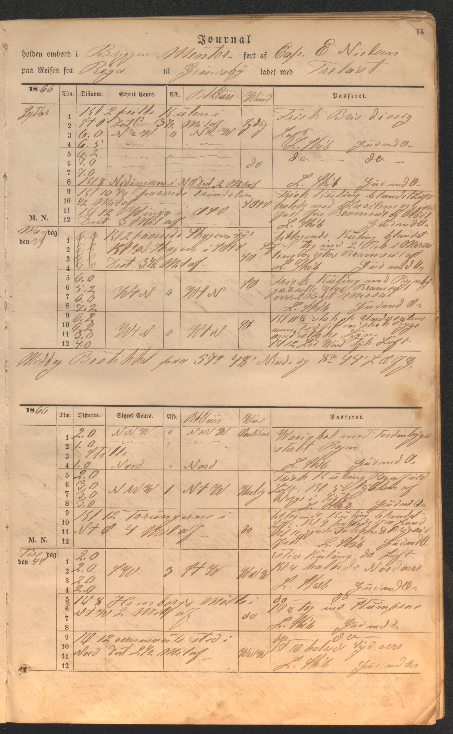 Enkeltstående fartøy, HABI/020/H/Ha, 1866-1869, p. 13