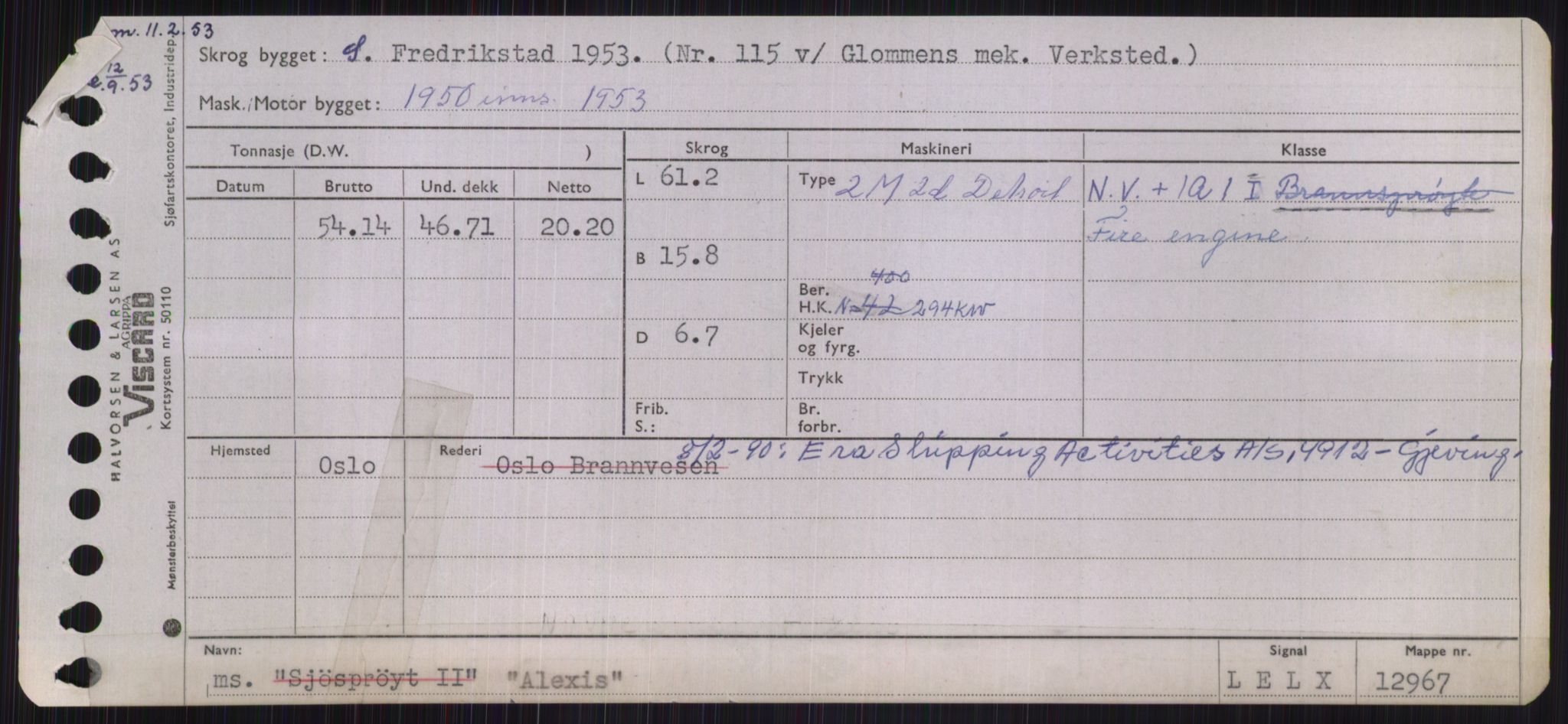 Sjøfartsdirektoratet med forløpere, Skipsmålingen, RA/S-1627/H/Ha/L0001/0001: Fartøy, A-Eig / Fartøy A-Bjøn, p. 93