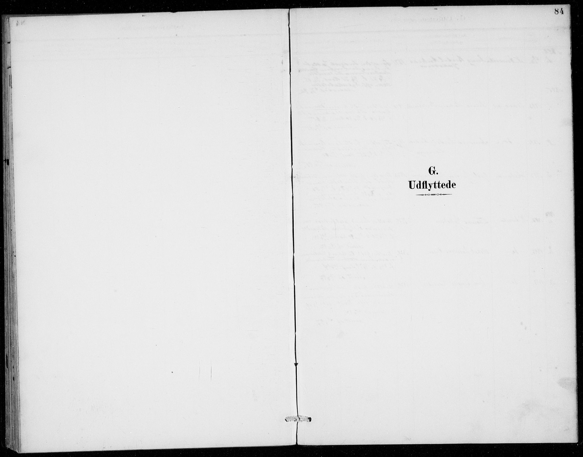 Rennesøy sokneprestkontor, SAST/A -101827/H/Ha/Haa/L0016: Parish register (official) no. A 16, 1891-1924, p. 84