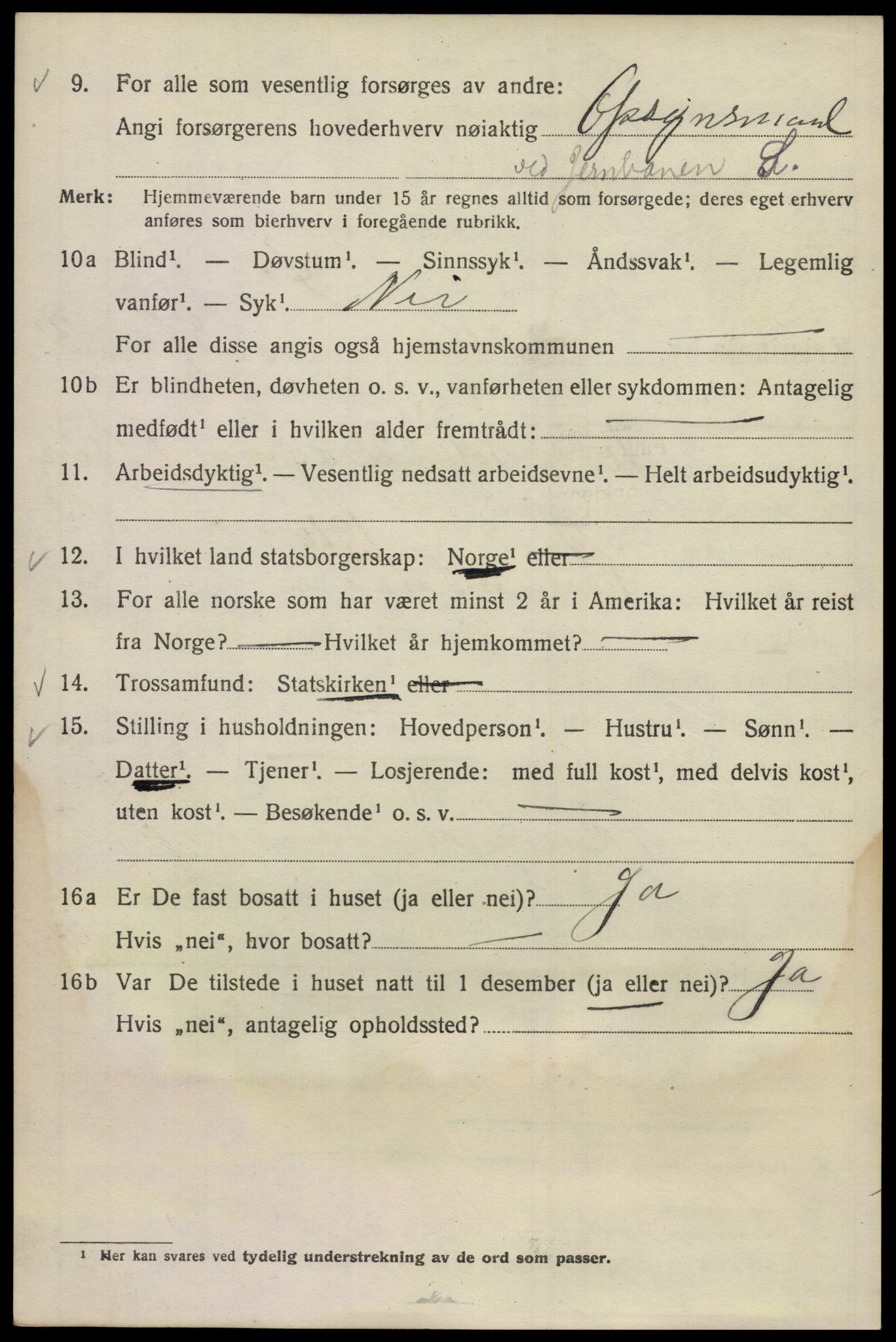 SAO, 1920 census for Kristiania, 1920, p. 440684