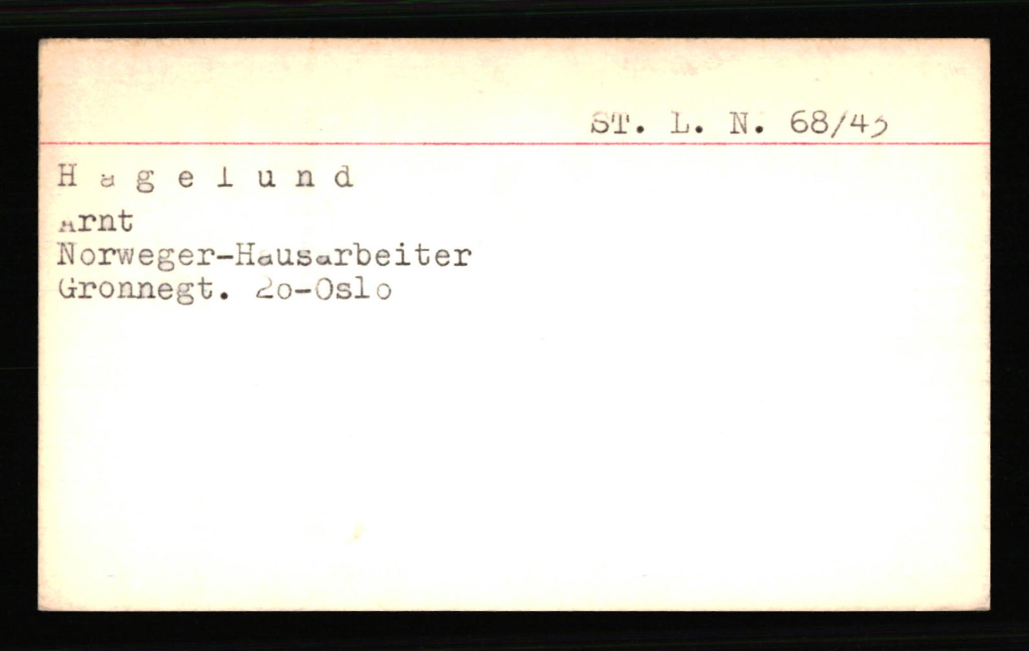 SS- und Polizeigericht Nord (IX), AV/RA-RAFA-3182/0001/C/Ca/L0002: kartotekkort for personer alfabetisk på etternavn: D-H, 1940-1945, p. 757