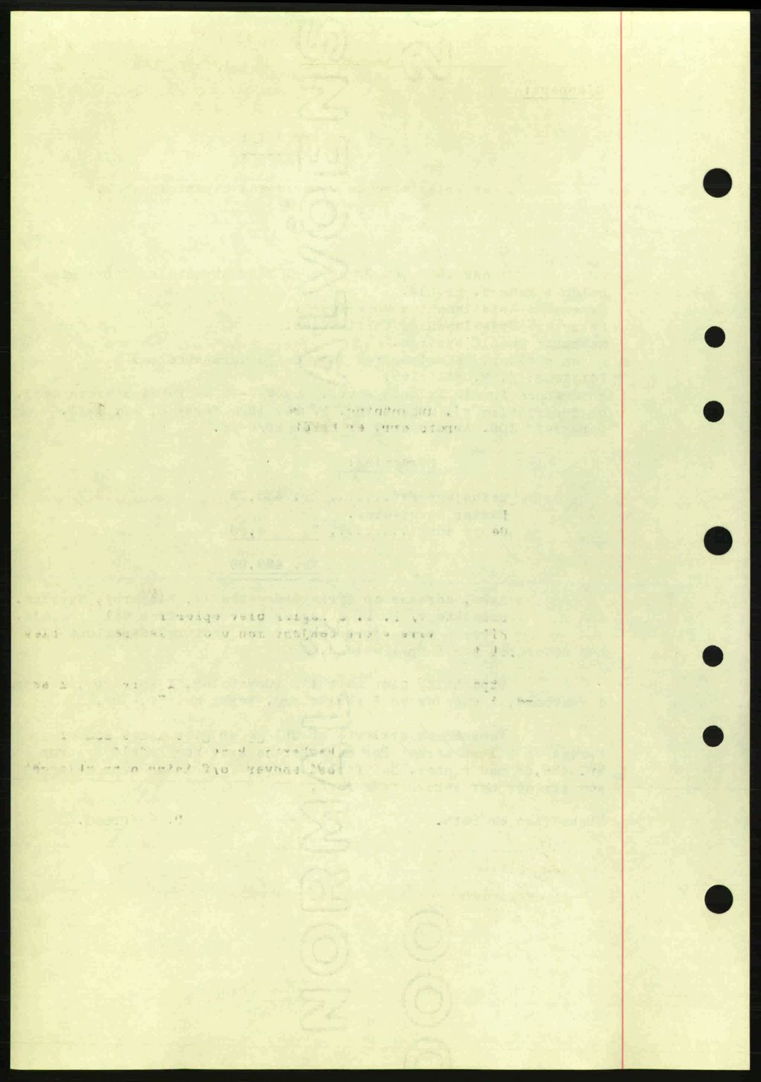Kristiansund byfogd, SAT/A-4587/A/27: Mortgage book no. 31, 1938-1939, Diary no: : 693/1938