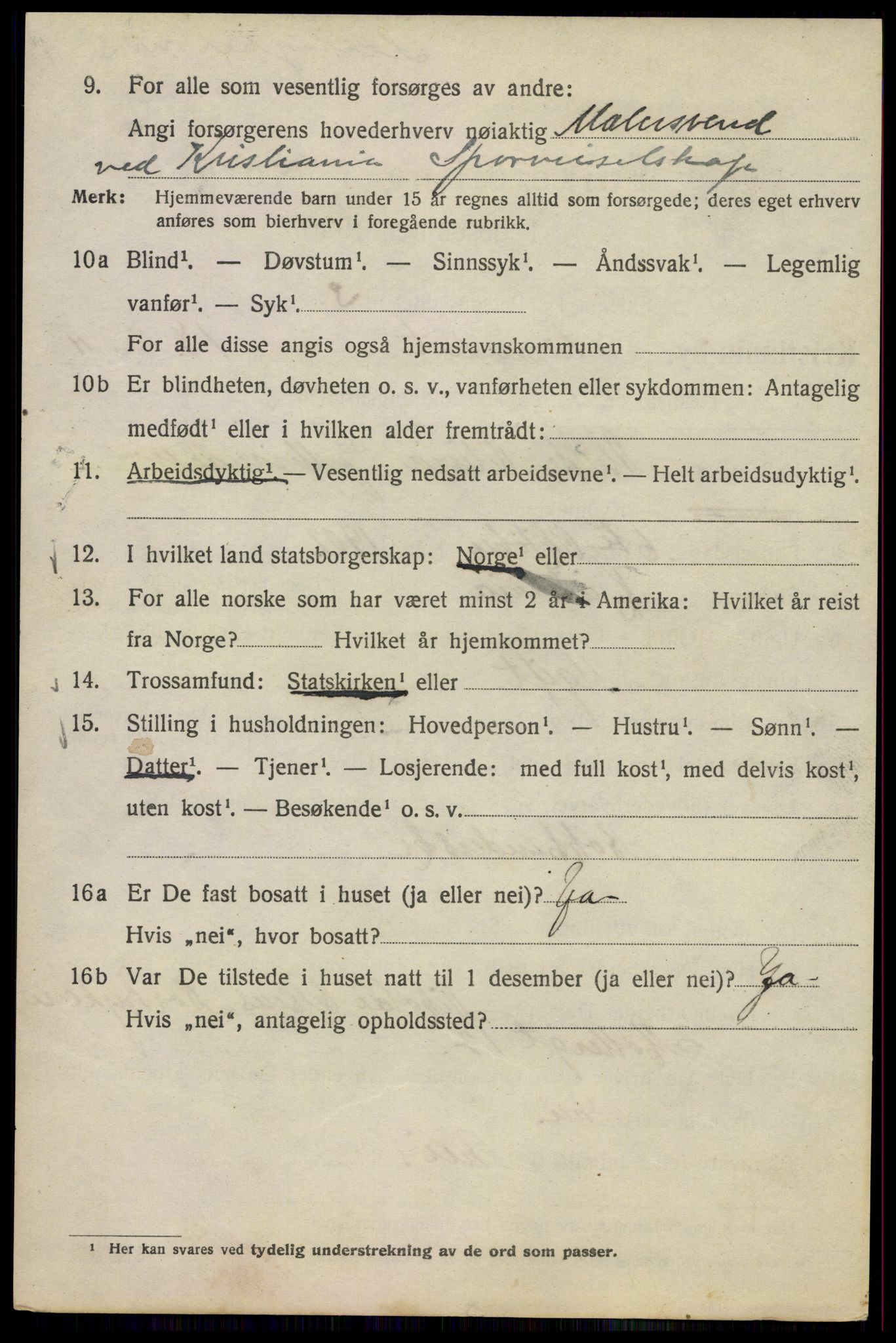 SAO, 1920 census for Kristiania, 1920, p. 553682