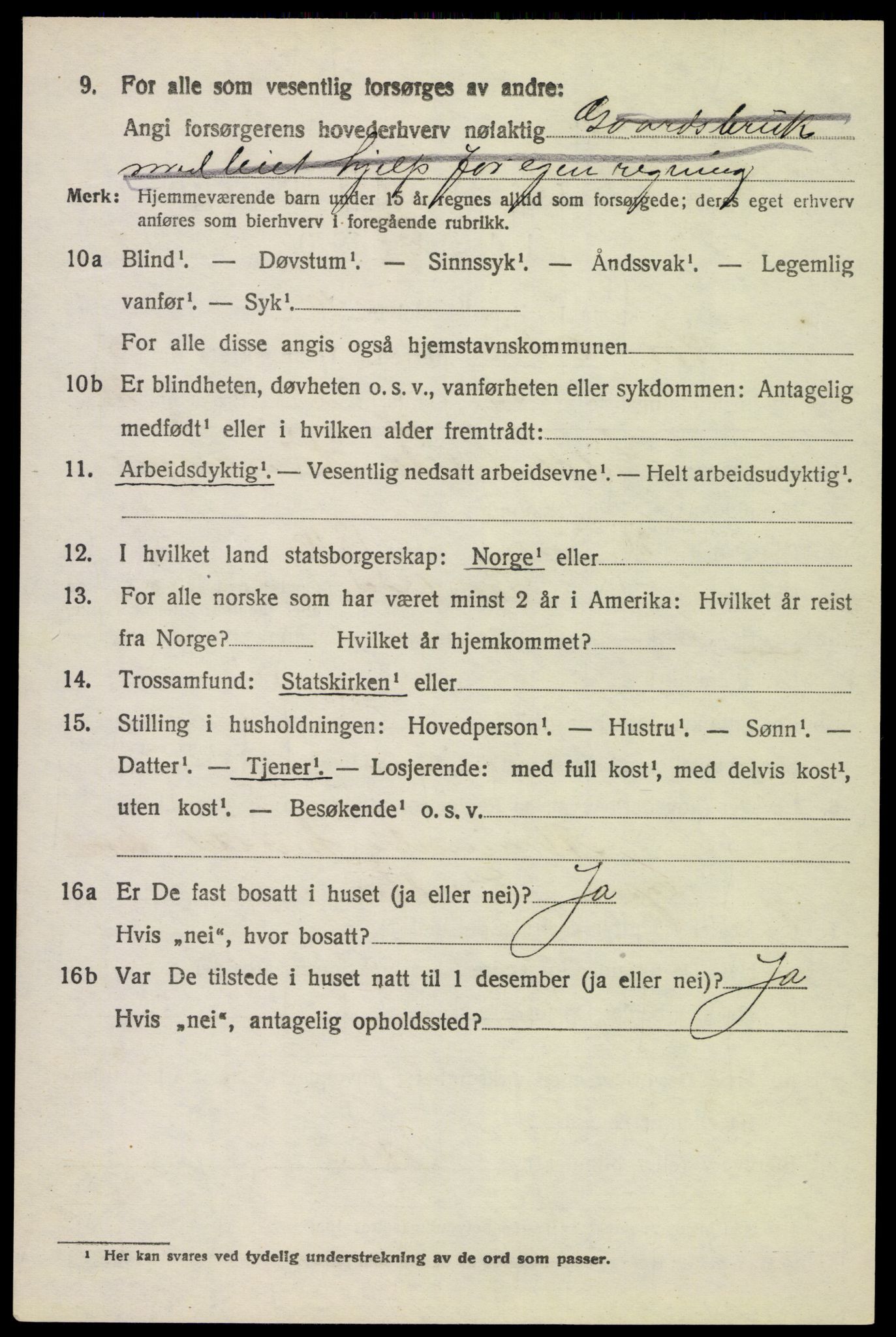 SAH, 1920 census for Sør-Odal, 1920, p. 6664